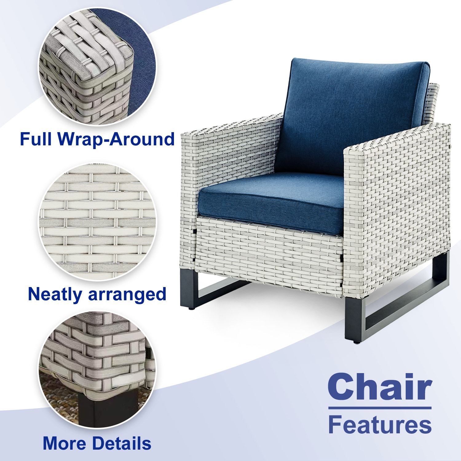 Rilyson FS083-1 Patio-Chairs - View #5
