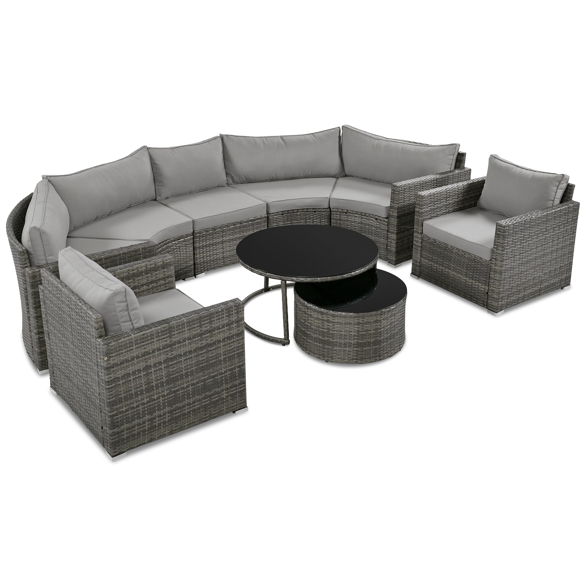 SINOFURN SYA010481BG Patio-Conversation-Sets - View #6