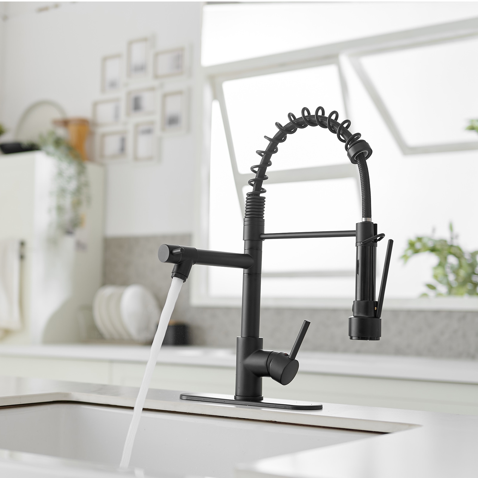 BWE A-94016-BLACK Kitchen-Faucets - View #7