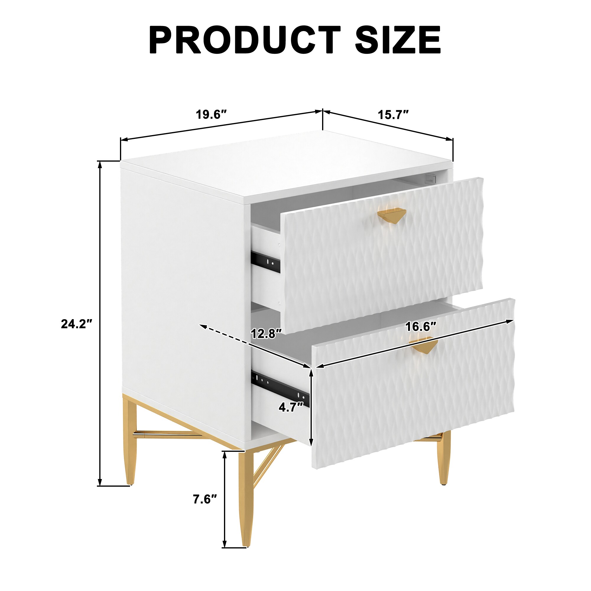 Clihome W50-ZO-0487 nightstands - View #7
