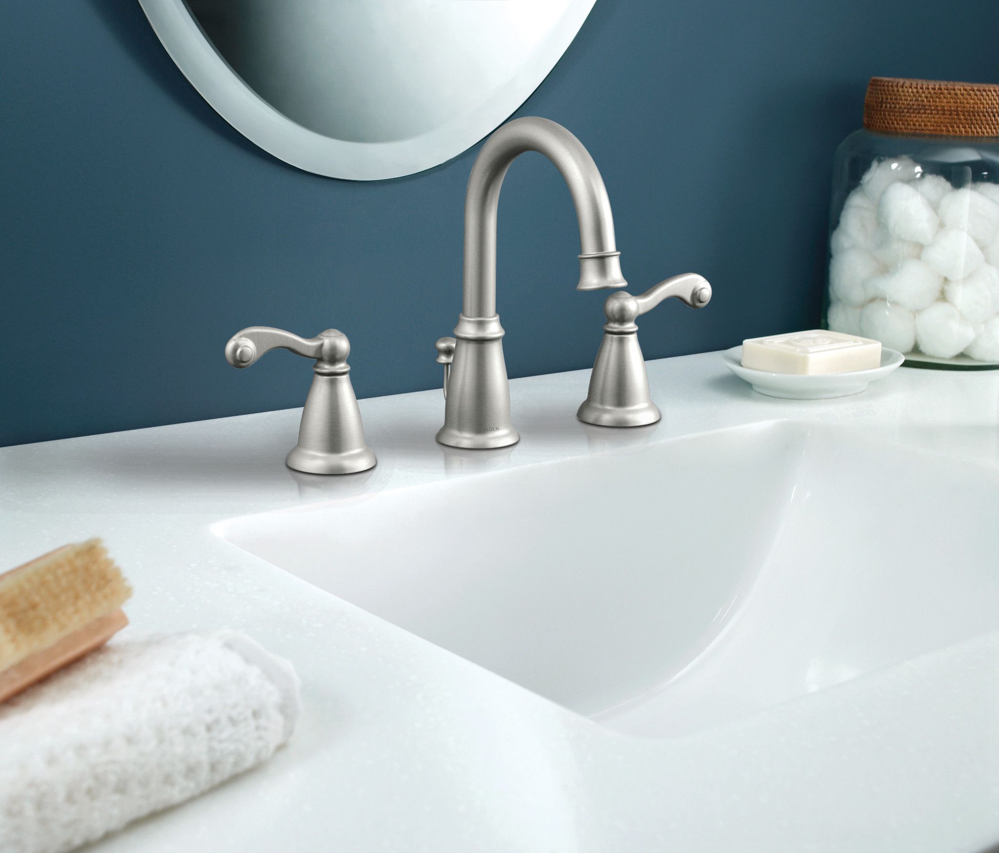 Moen WS84004SRN Lavatory-Faucets - View #2