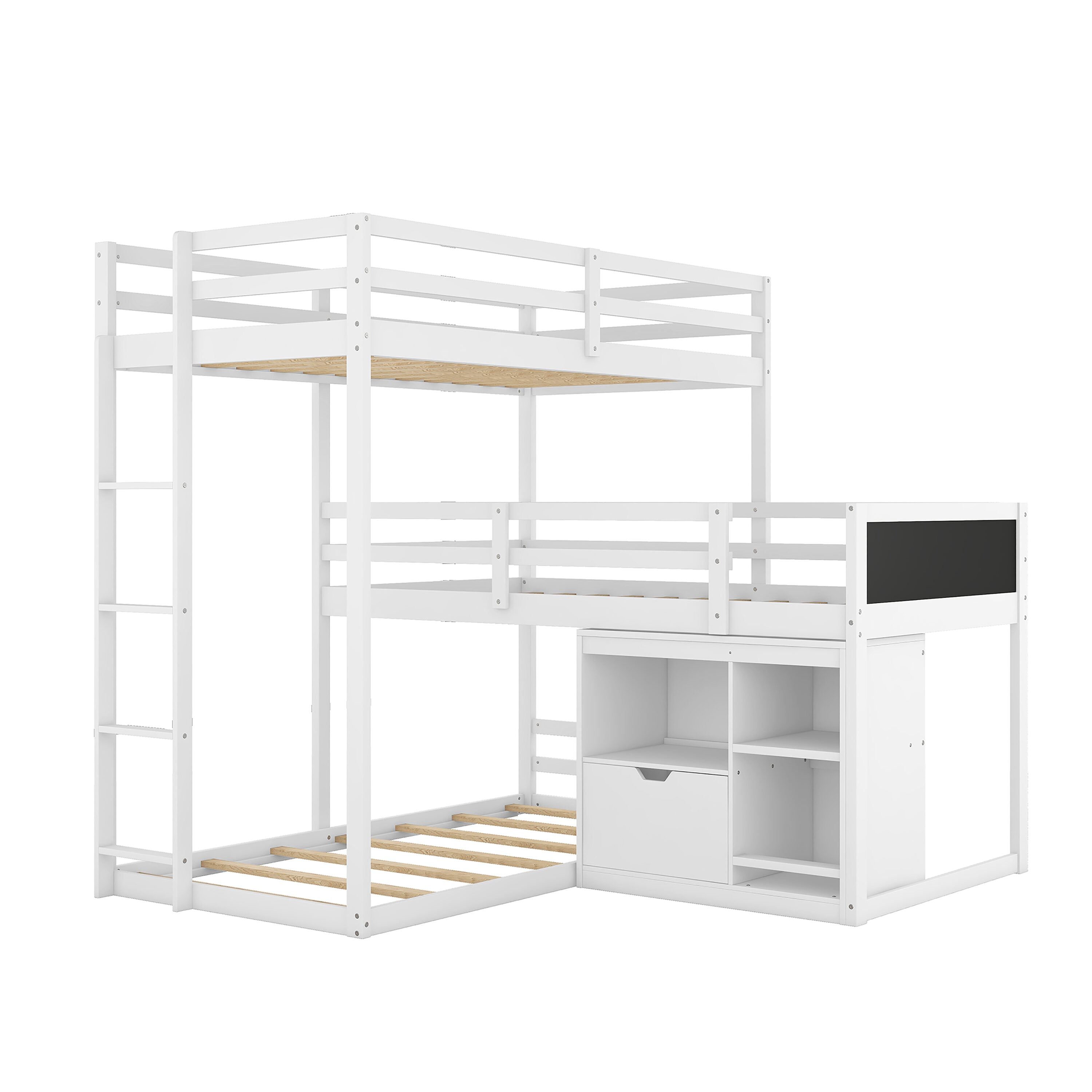 ModernLuxe L- GX001609AAK Bunk-Beds - View #3
