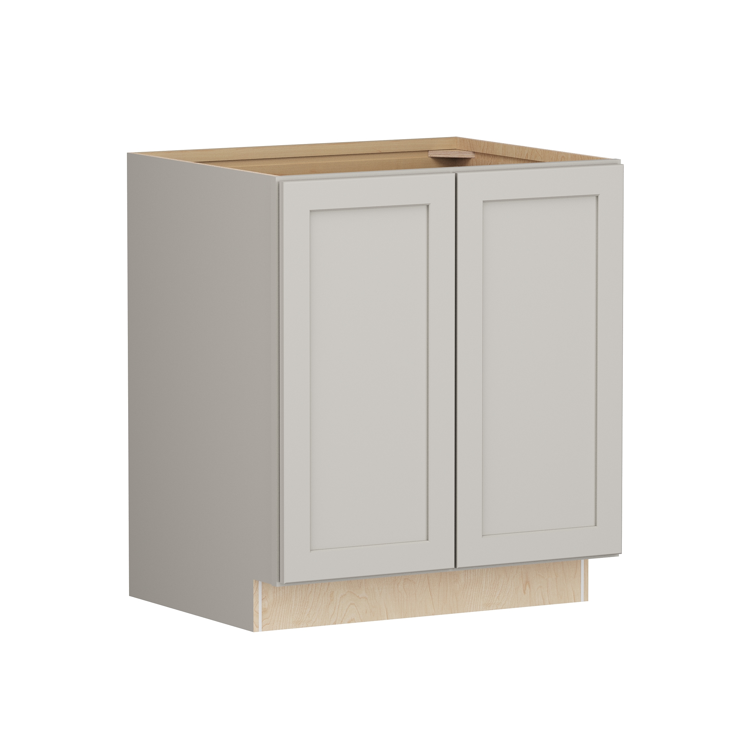 Shenandoah PRO Express SPE 90MYS-20469 Breckenridge 30-in W x 34.5-in H x 24-in D Stone Full Overlay Base Fully assembled Plywood Cabinet (Recessed Panel Shaker)