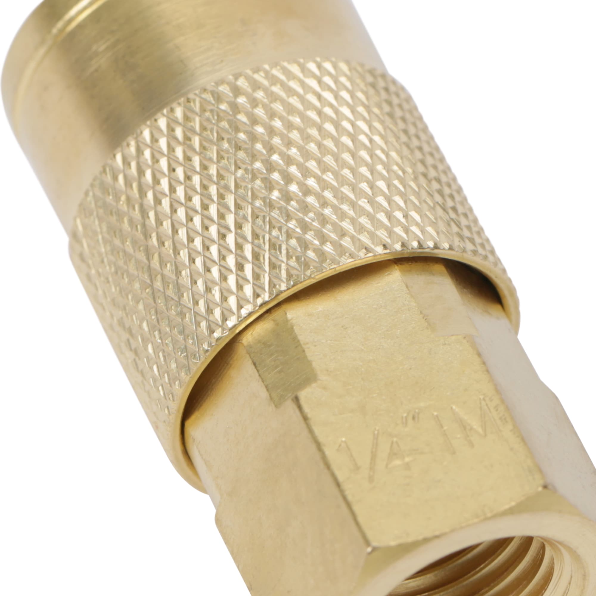 Kobalt Brass Coupler (F) 1/4-in Industrial in the Air Compressor