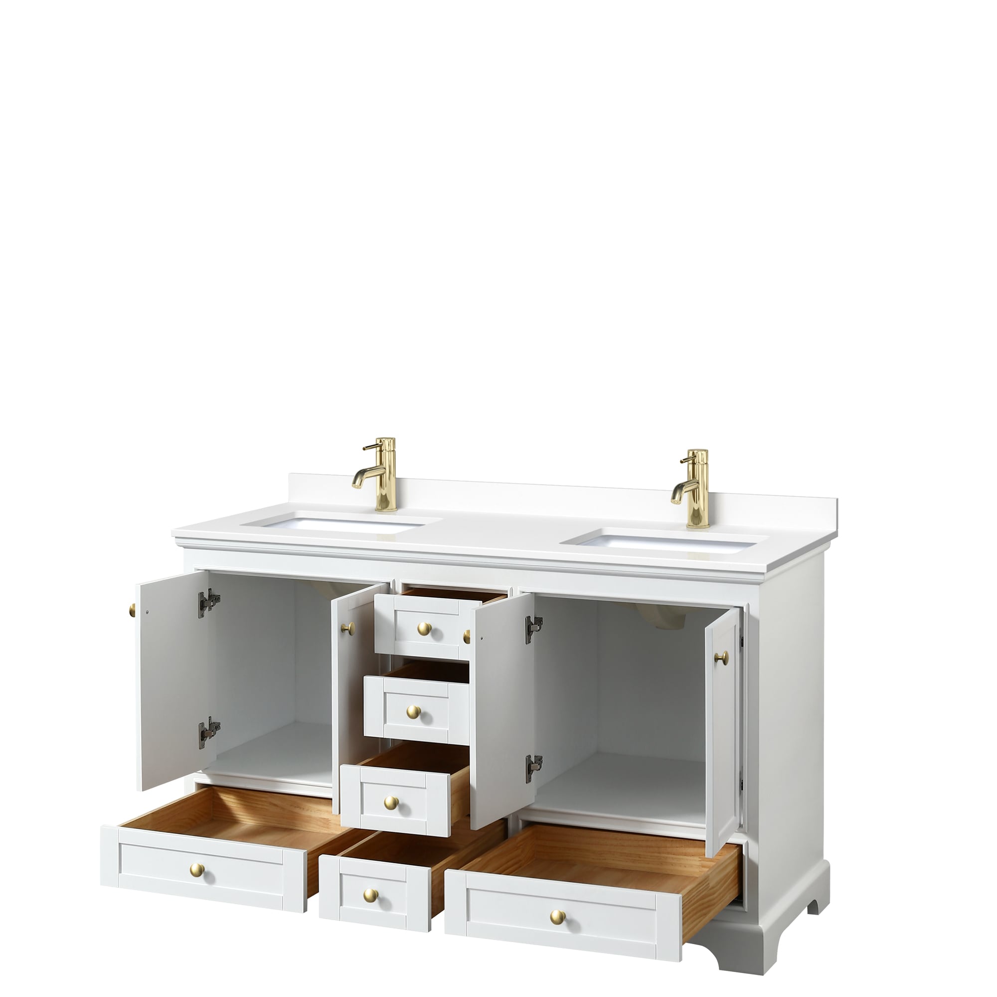 Wyndham Collection WCS202060DWGWCUNSMXX Bath-Vanity-Combo - View #2