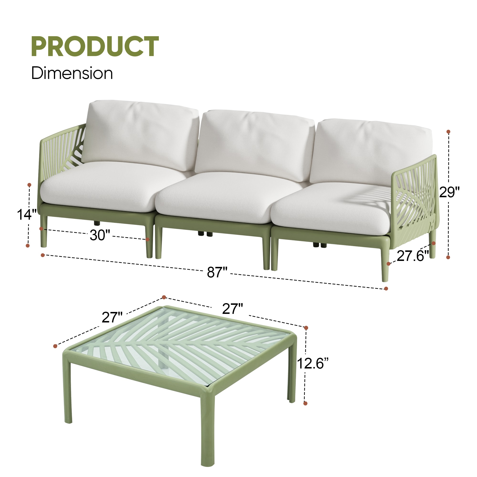 Werph SLE5G Patio-Sofas-Daybeds - View #2