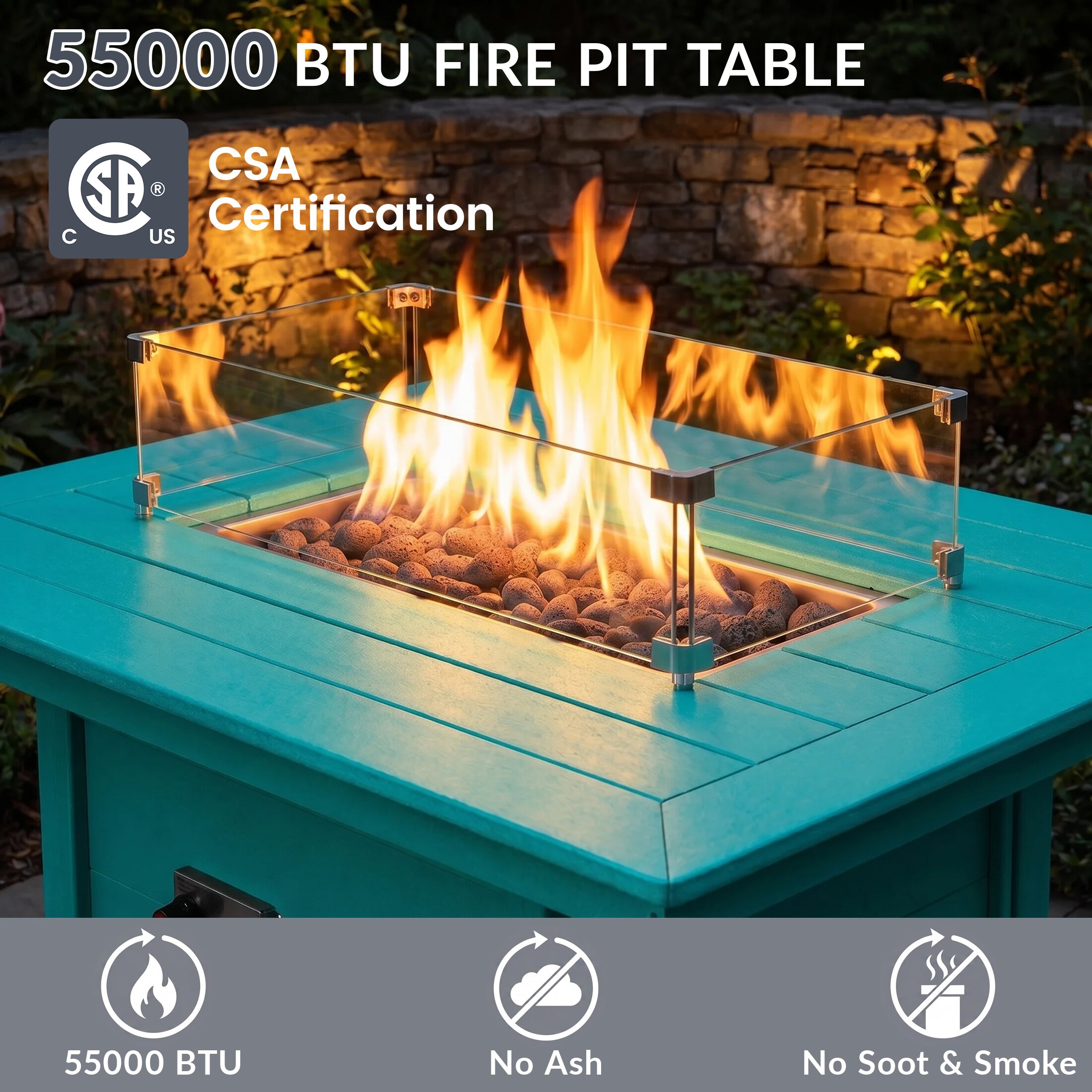 Costaelm COS308841 Outdoor-Gas-Firepits - View #10