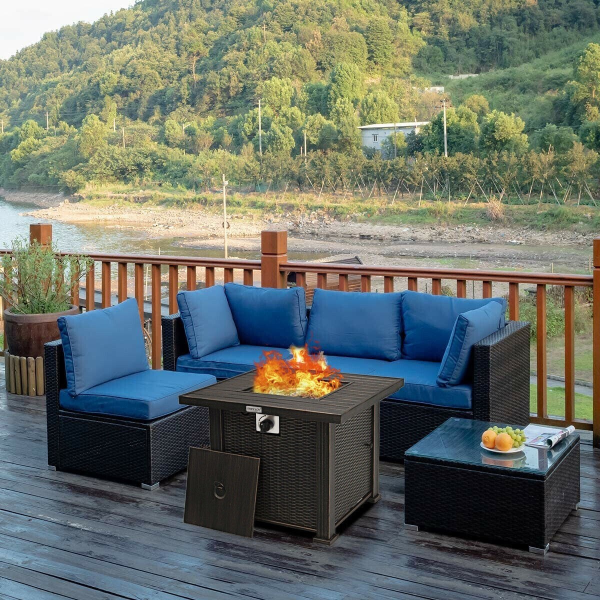 Mondawe 698-HY Outdoor-Gas-Firepits - View #7