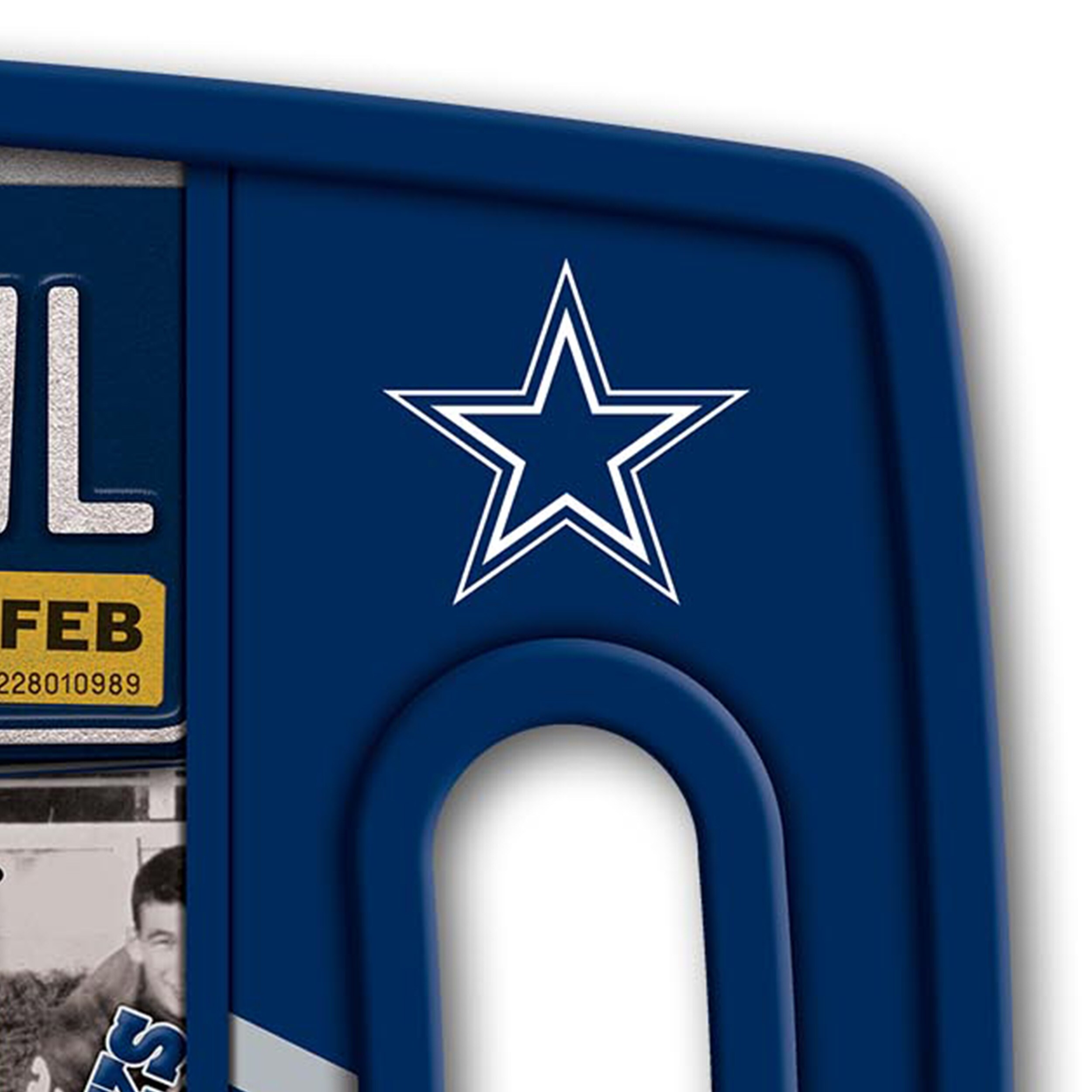 Sportula Dallas Cowboys Retro Series Cutting Board 9-Inches L x 14.5-Inches W Polypropylene Cutting Board