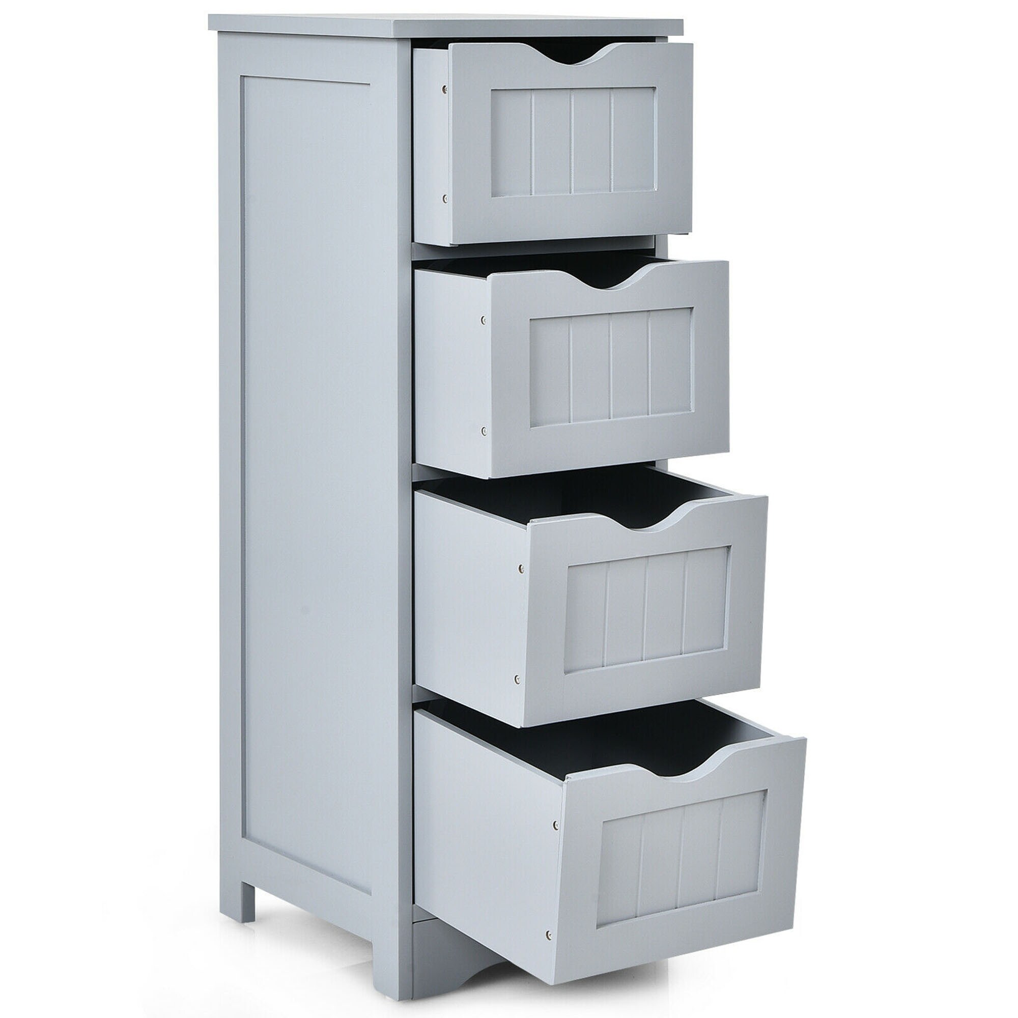 WELLFOR OUJ66969GR Linen-Cabinets - View #2