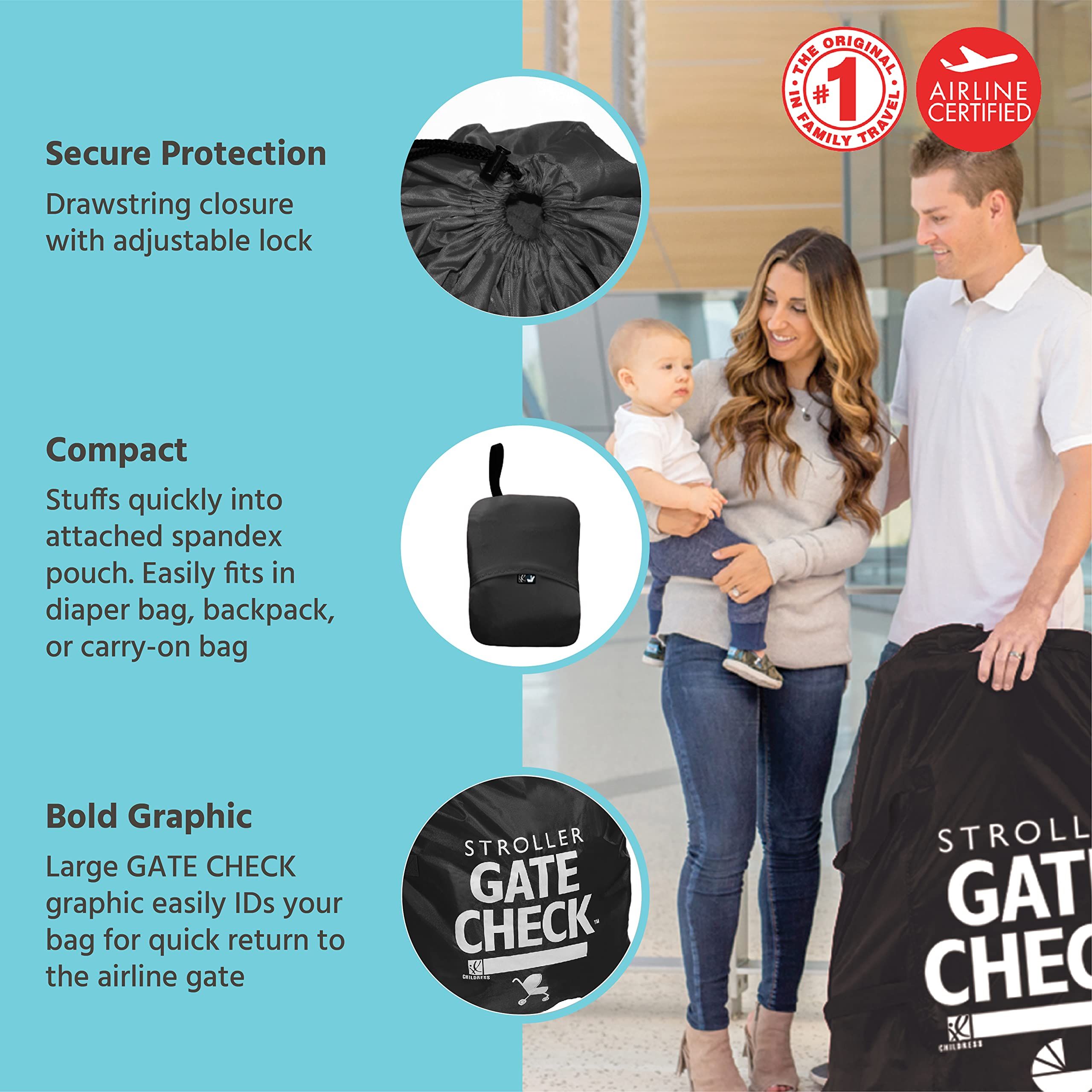 J.L. Childress JLC-2112BLK Luggage-And-Luggage-Sets - View #2