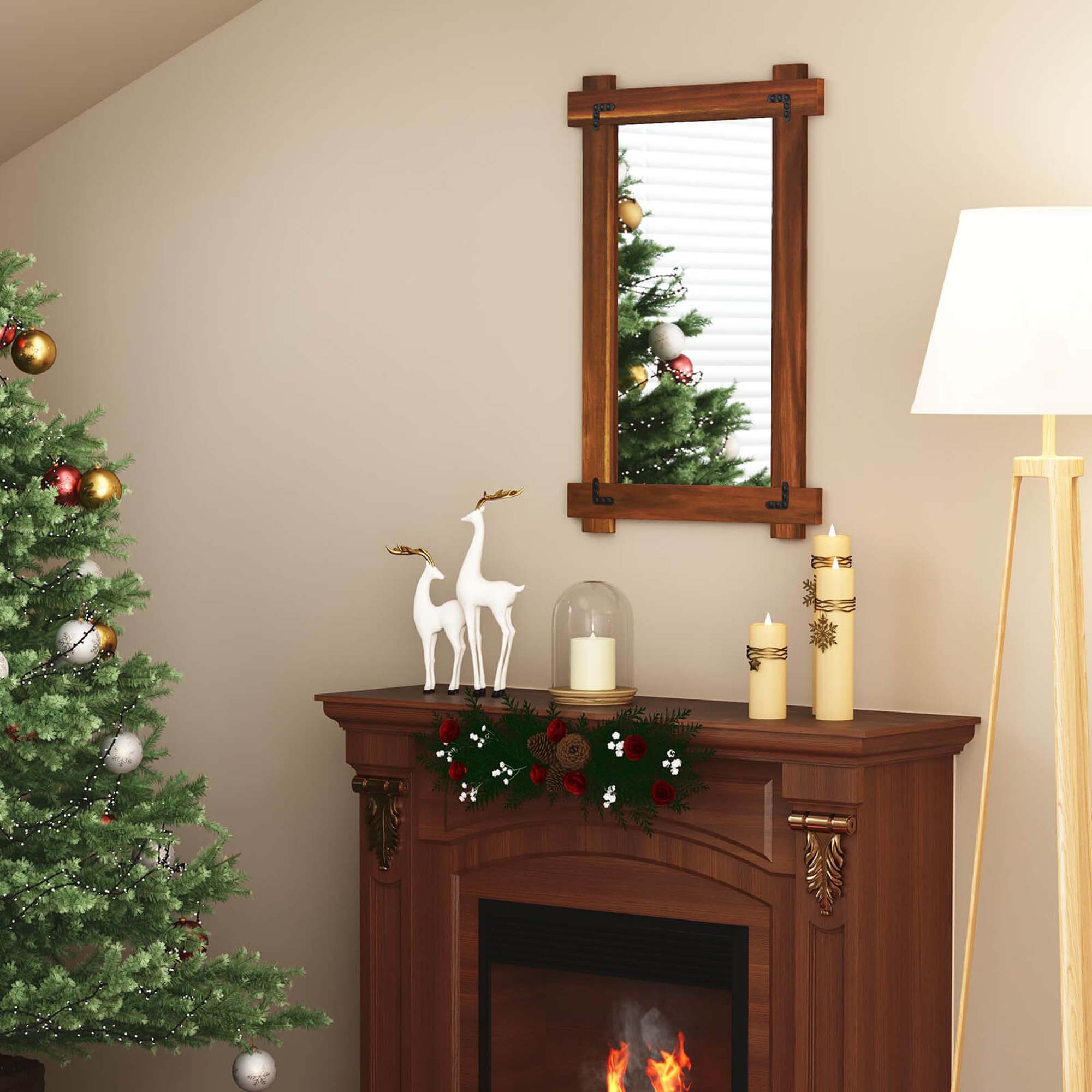 Costway HCST06670 Framed-Bath-Mirrors - View #7