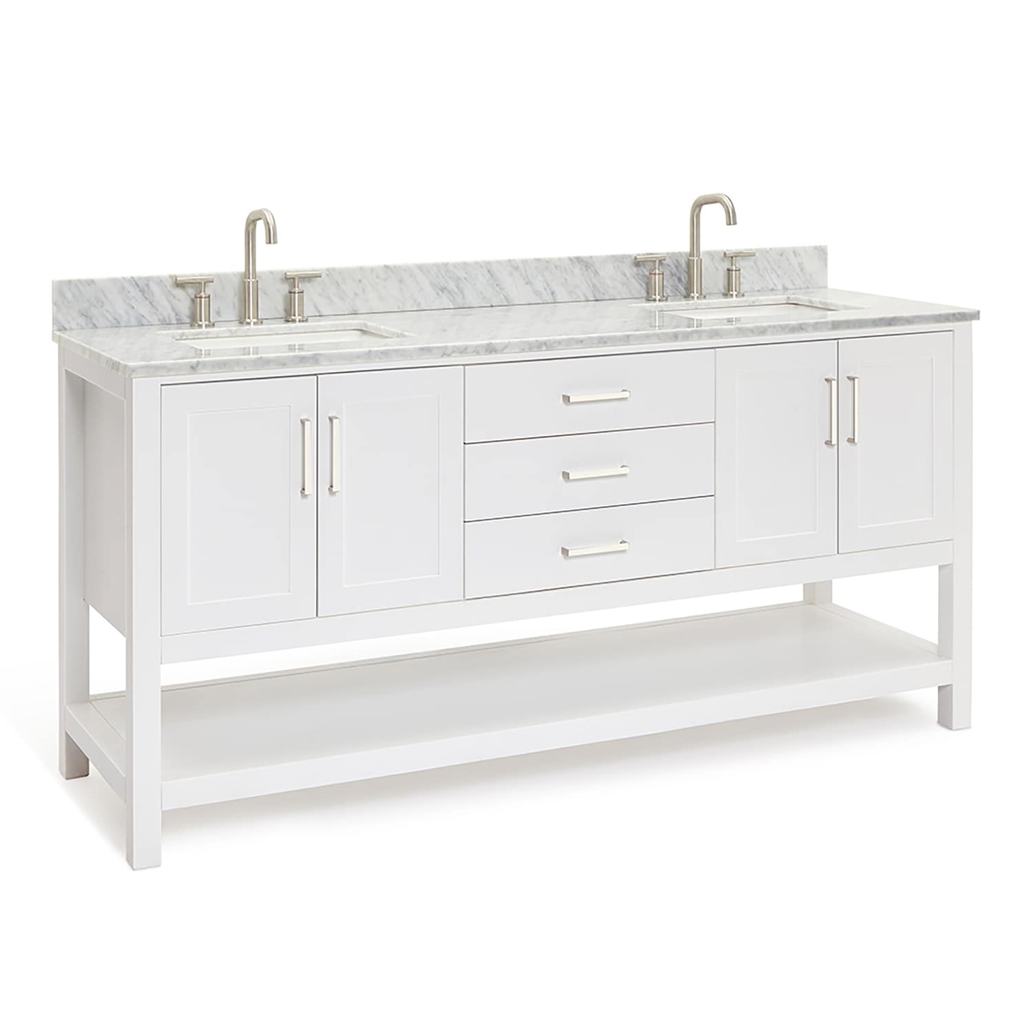 ARIEL S073DCW2RVOWHT Bath-Vanity-Combo - View #3