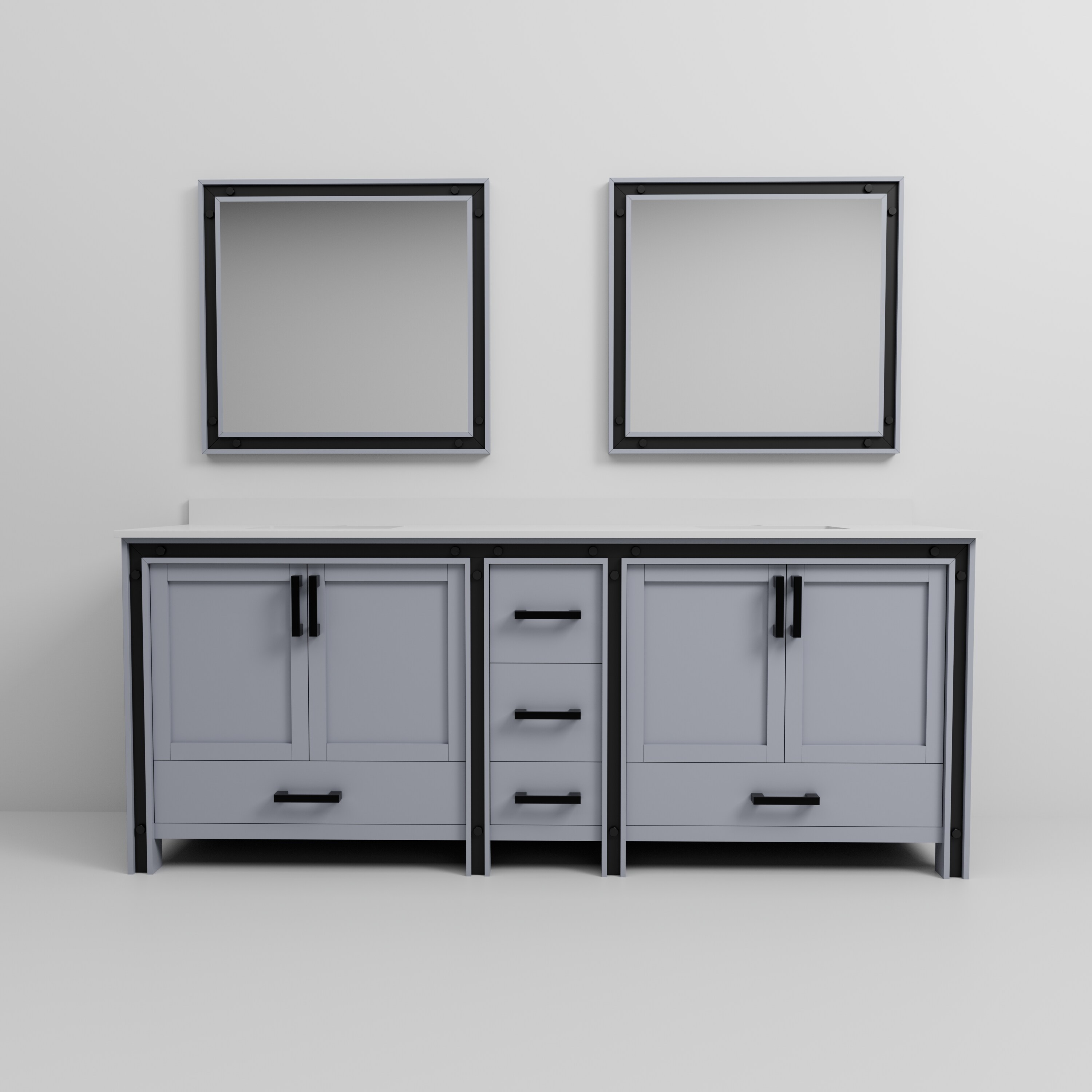 Lexora LZV352284SBJSM34 Bath-Vanity-Combo - View #11