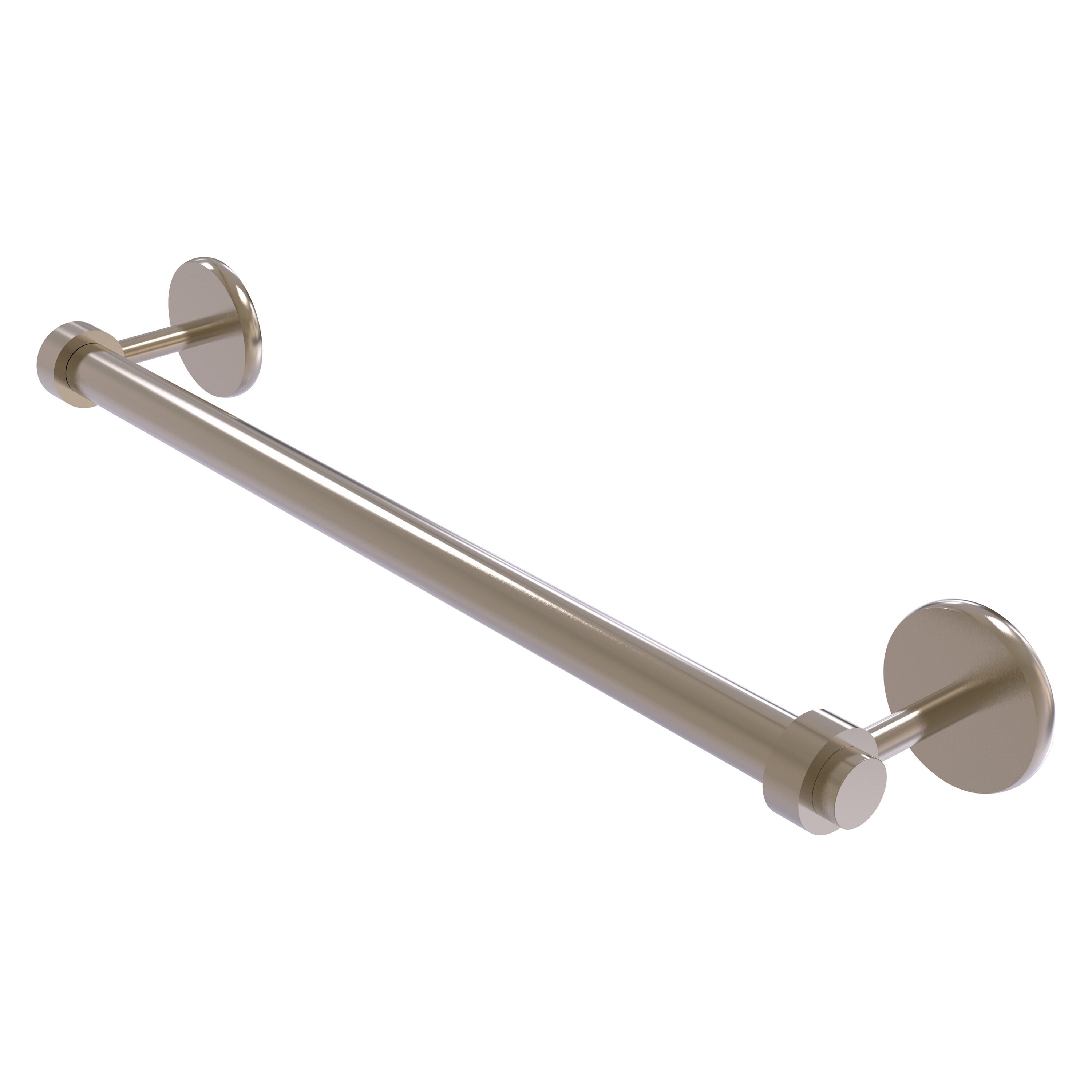 Allied Brass 7251/36-PEW Satellite Orbit Two 36-in Antique Pewter Wall mount Single Towel Bar