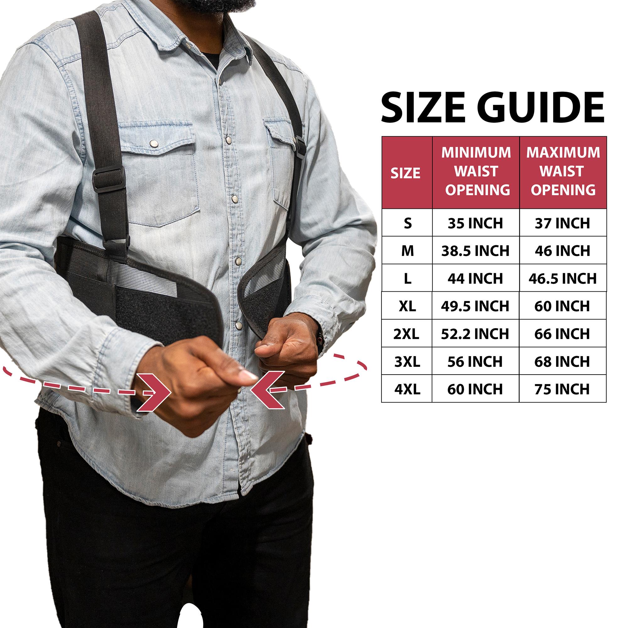 Safe Handler Lifting Support Weight Belt, Lower Back Brace, Dual ...