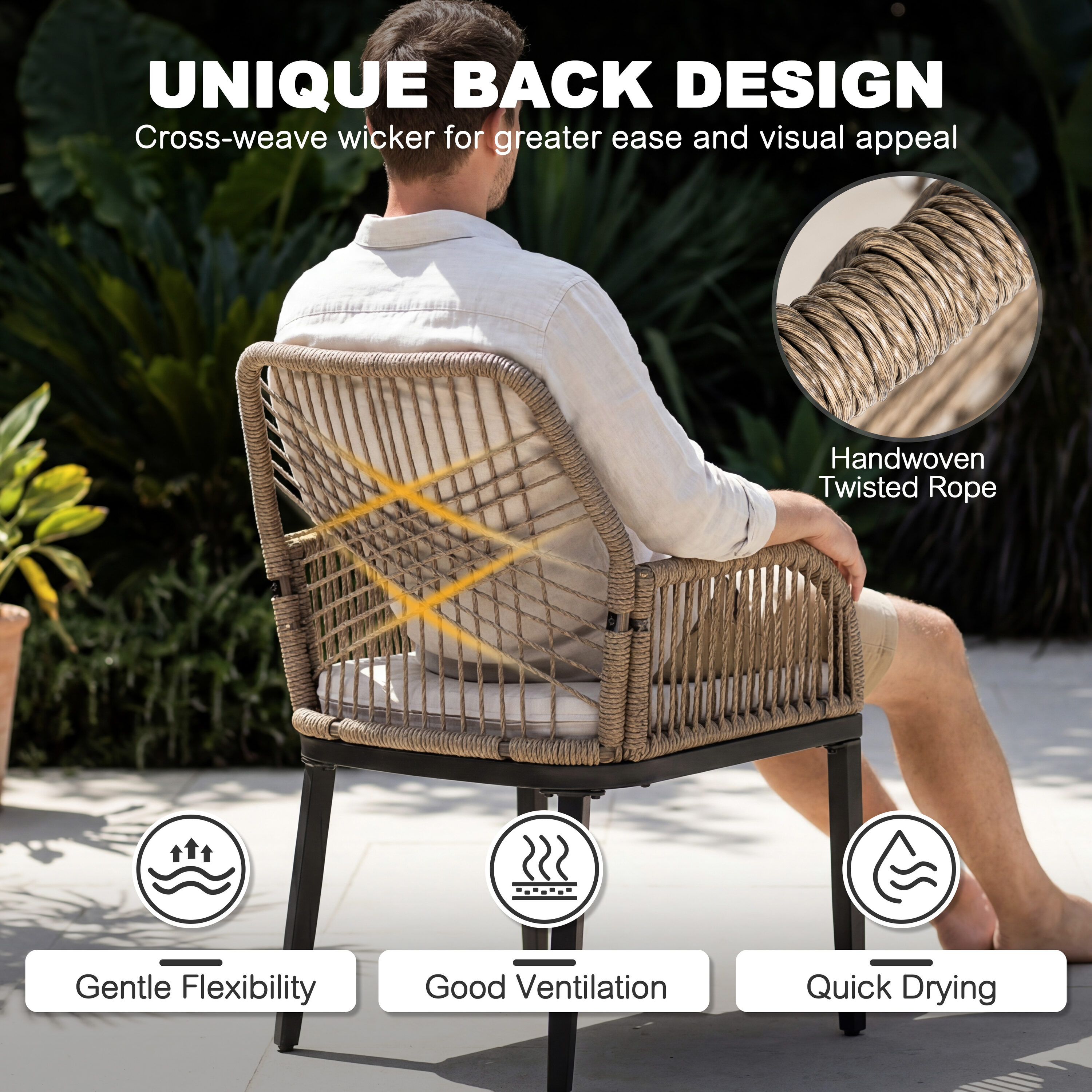 Nuu Garden SDBW004-702 Patio-Dining-Sets - View #9
