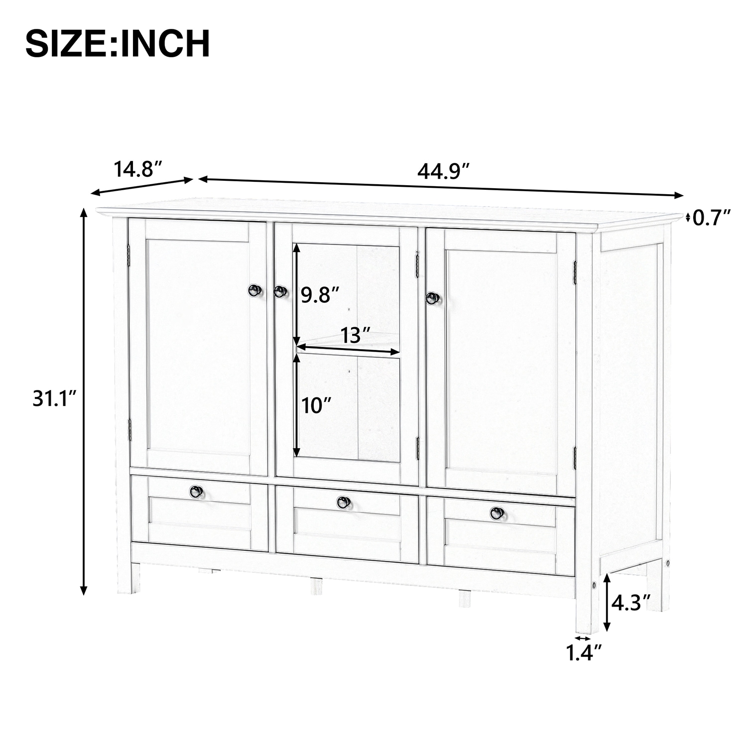 Mondawe OR-49AAM-US Console-Sofa-Tables - View #12
