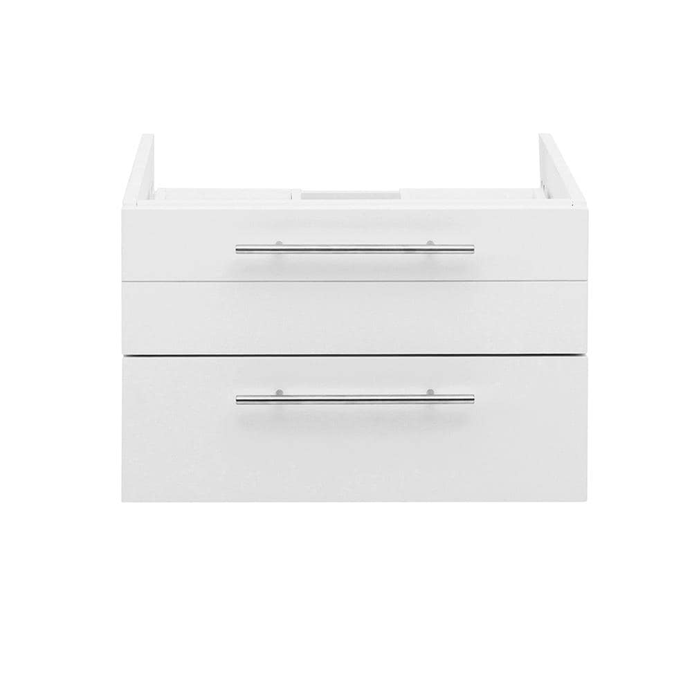 Fresca FCB6124WH-VSL Lucera 24-in White Floating