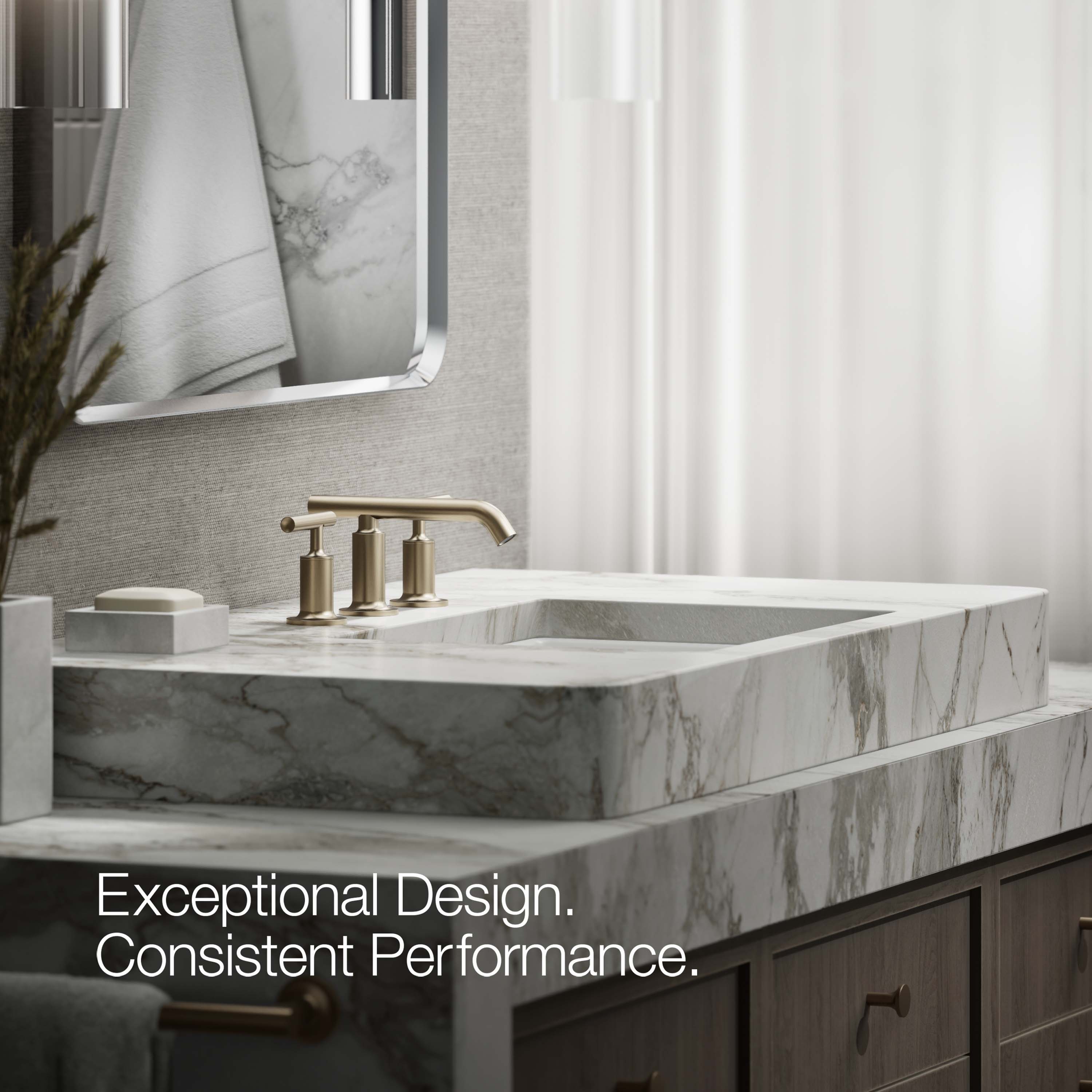 KOHLER 14410-4-BV Lavatory-Faucets - View #3