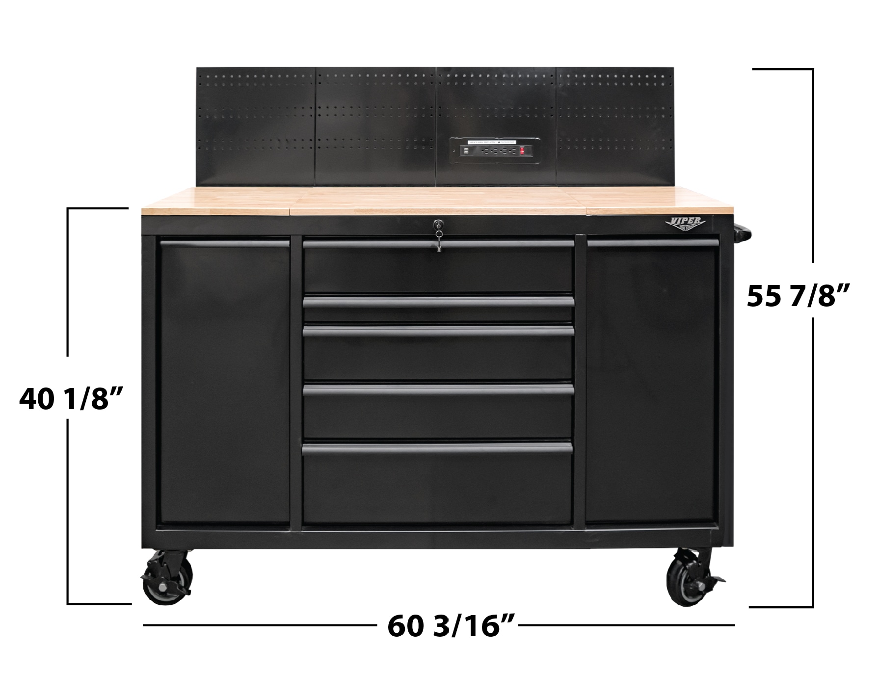 Tool Storage Cabinet (60'' W Woodworking with Tools)