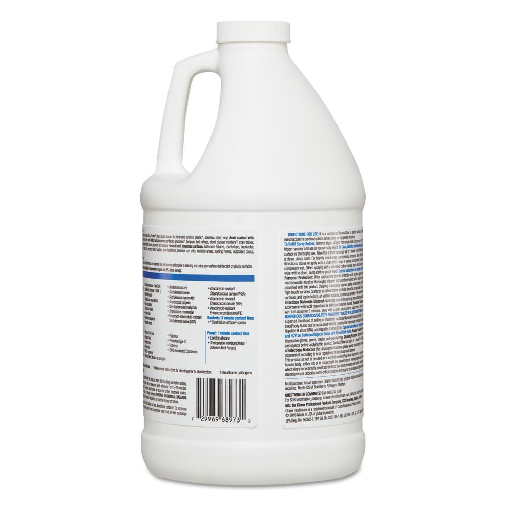 Clorox Healthcare 64-fl oz Unscented Disinfectant Liquid All-Purpose ...