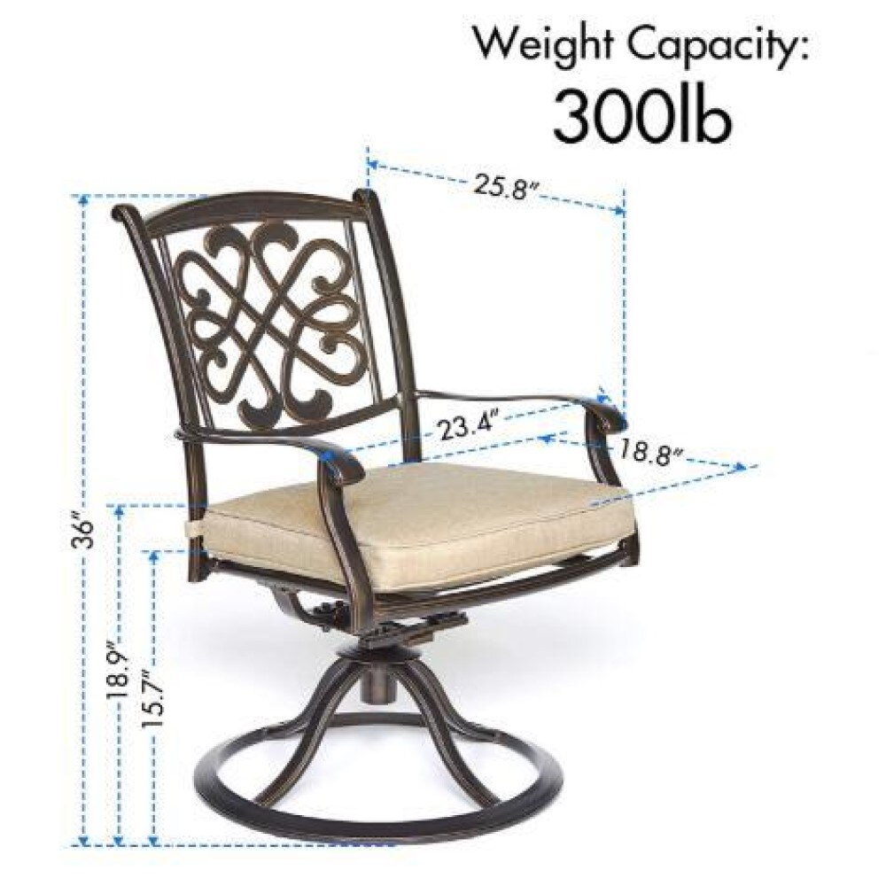 Mondawe CR-GSMU-JVAU Patio-Dining-Sets - View #9