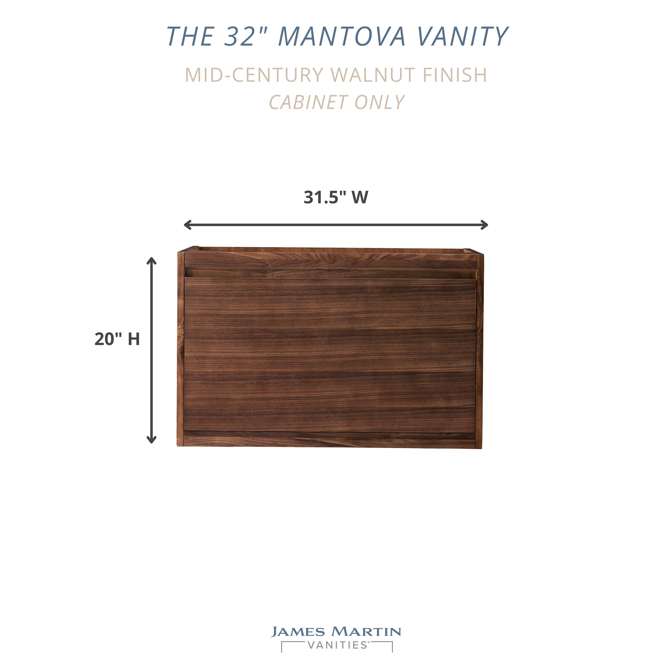James Martin Vanities 805-V31.5-WLT-CH Bath-Vanity-Combo - View #5