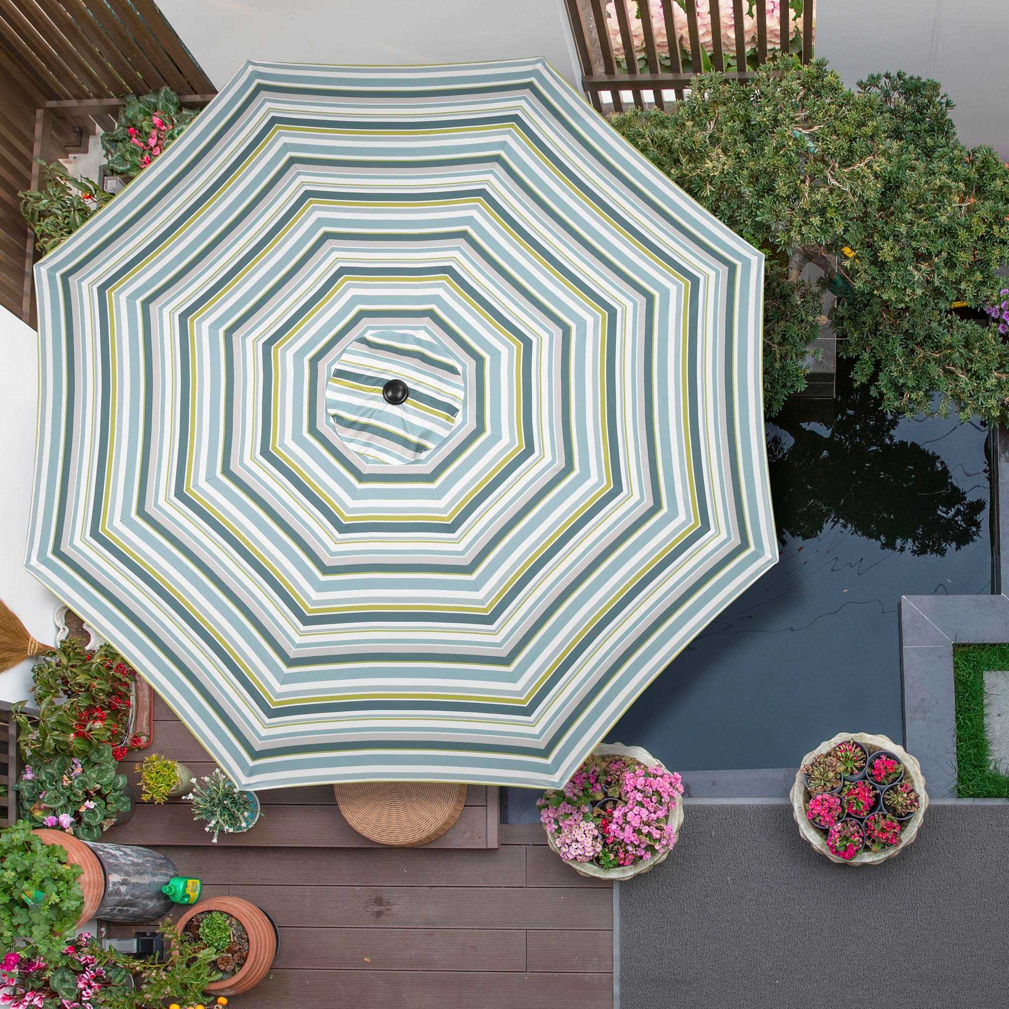 Yescom 07UMC001-10FT-STP-LO Umbrellas-3 - View #3