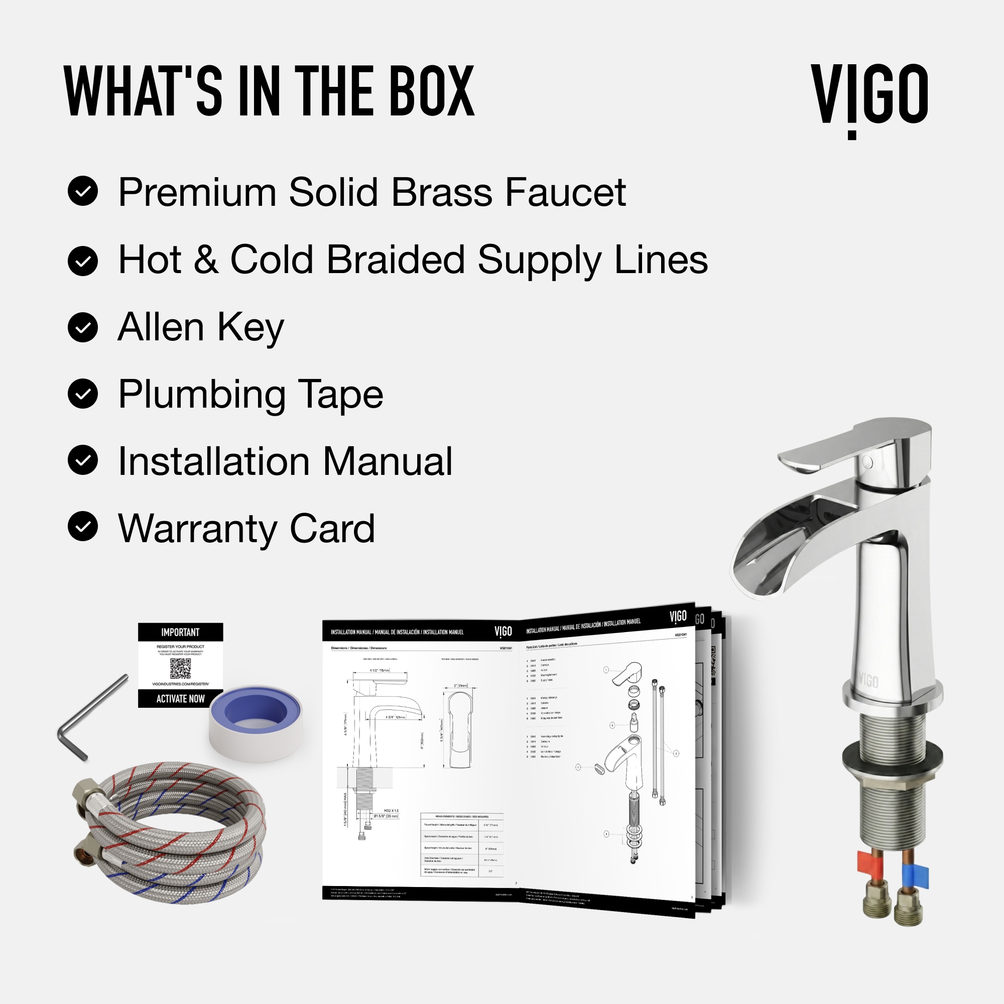 VIGO VG01041CH Lavatory-Faucets - View #5