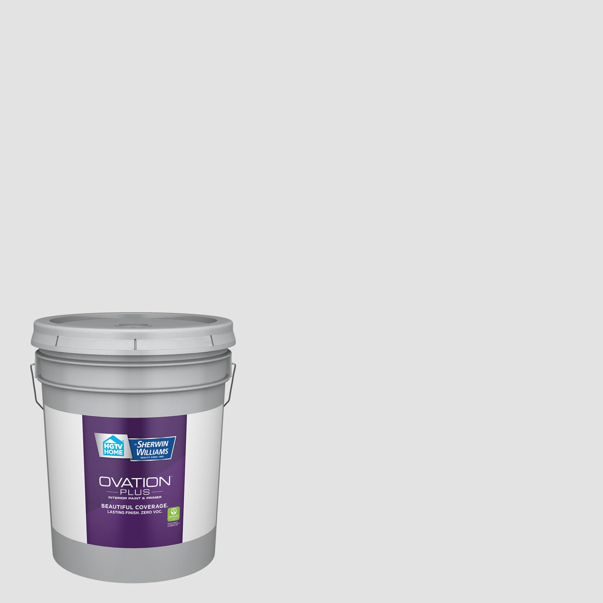 HGTV HOME by Sherwin-Williams 7004-1-2557224 Ovation Plus Eggshell Winter Dawn 7004-1 Latex Interior Paint Paint + Primer ( 5-gallon )