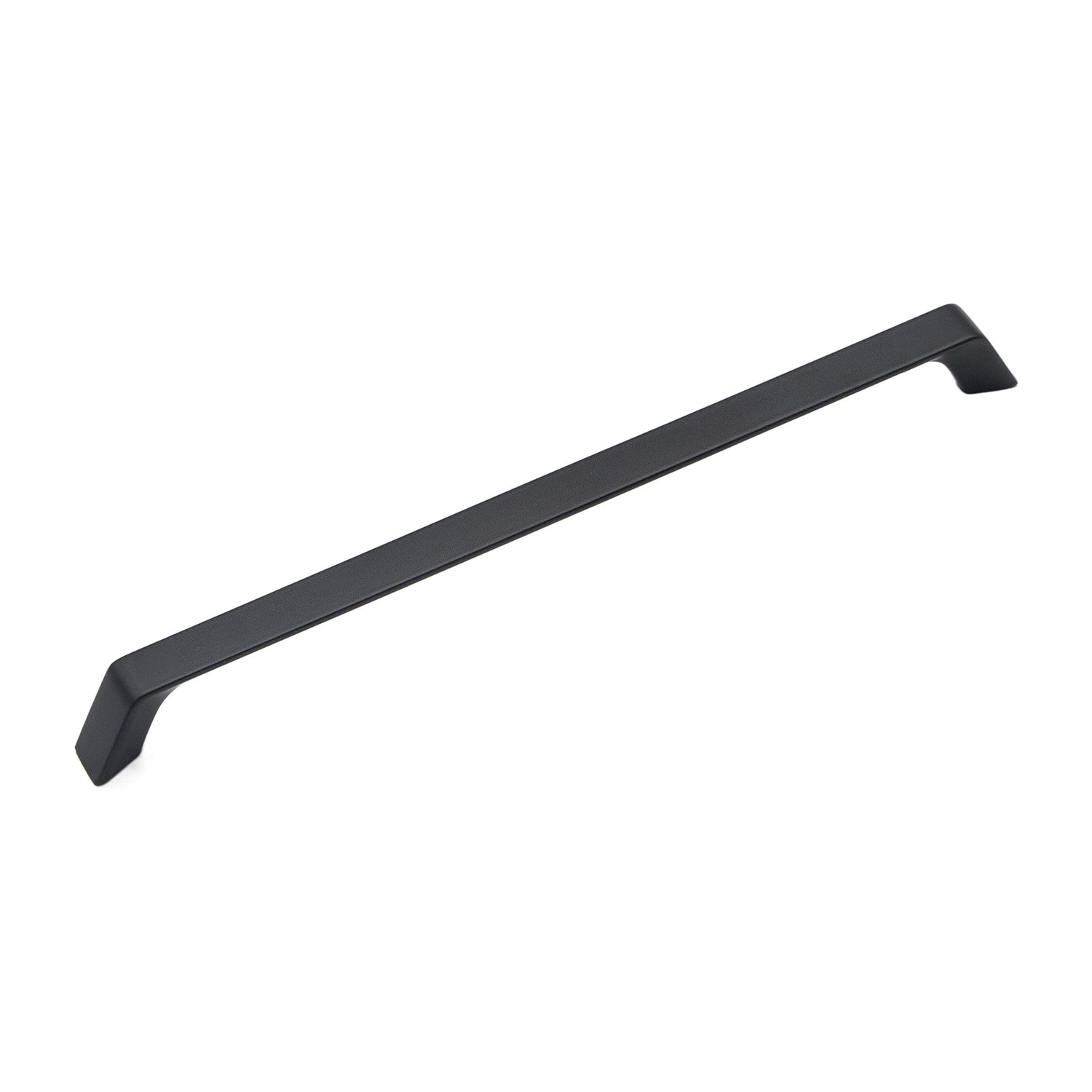 Hickory Hardware Heritage Designs Prism 12-in , 305mm Center to Center Matte Black Rectangular Bar Drawer Pull #R080337MBX