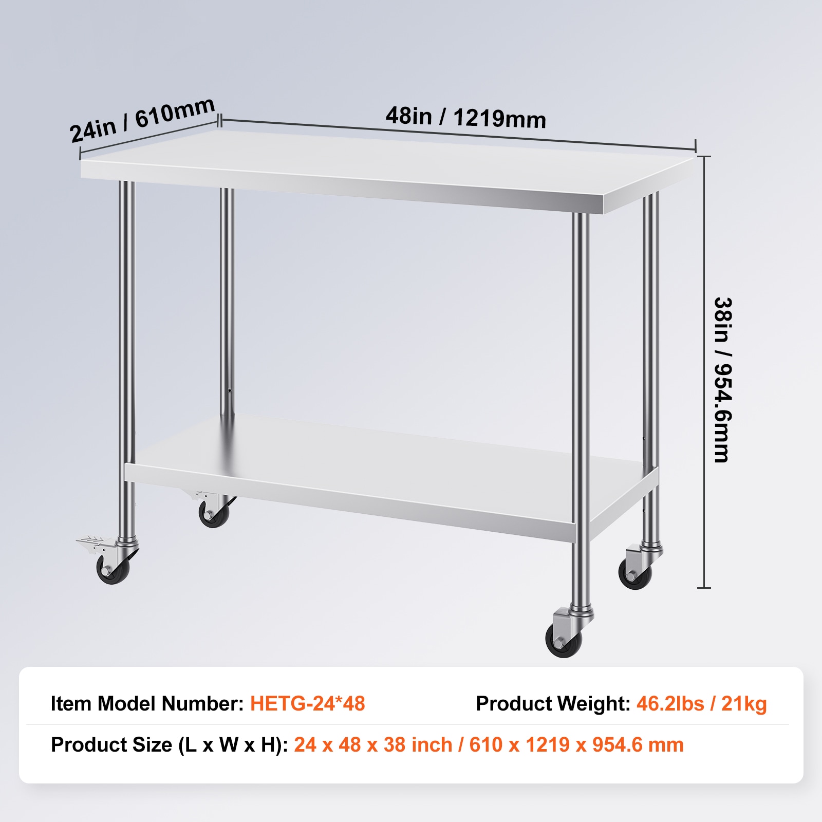 VEVOR SCCFBXGGZTLC04972V0 Kitchen-Furniture - View #7