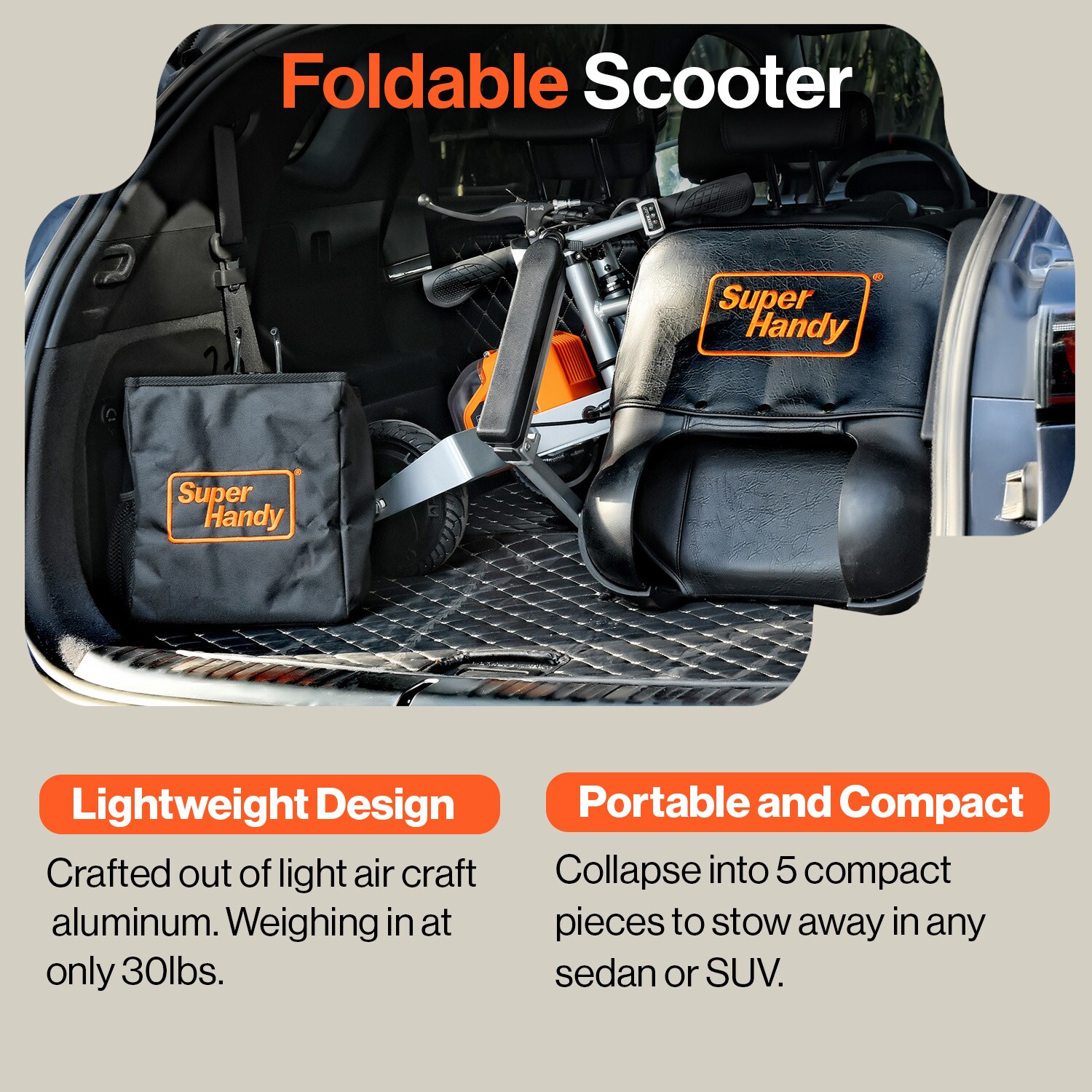 SuperHandy GUT140 Walkers-Wheelchairs-Rollators - View #5