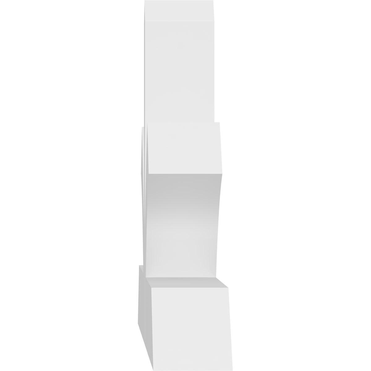 Ekena Millwork GBP060X20X0404RIC00 Exterior-Brackets-Braces - View #3