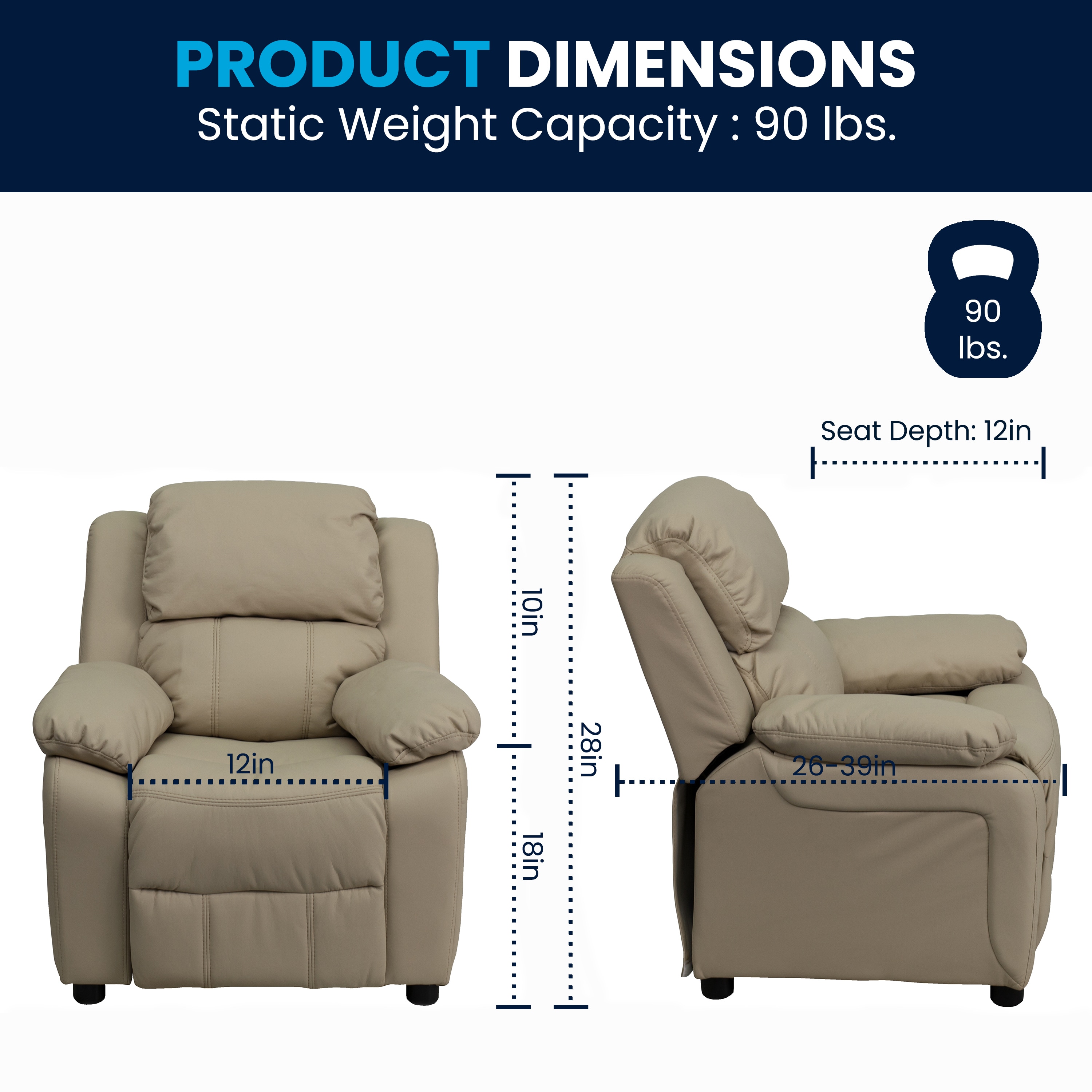 Flash Furniture 847254018296 Kids-Chairs - View #7