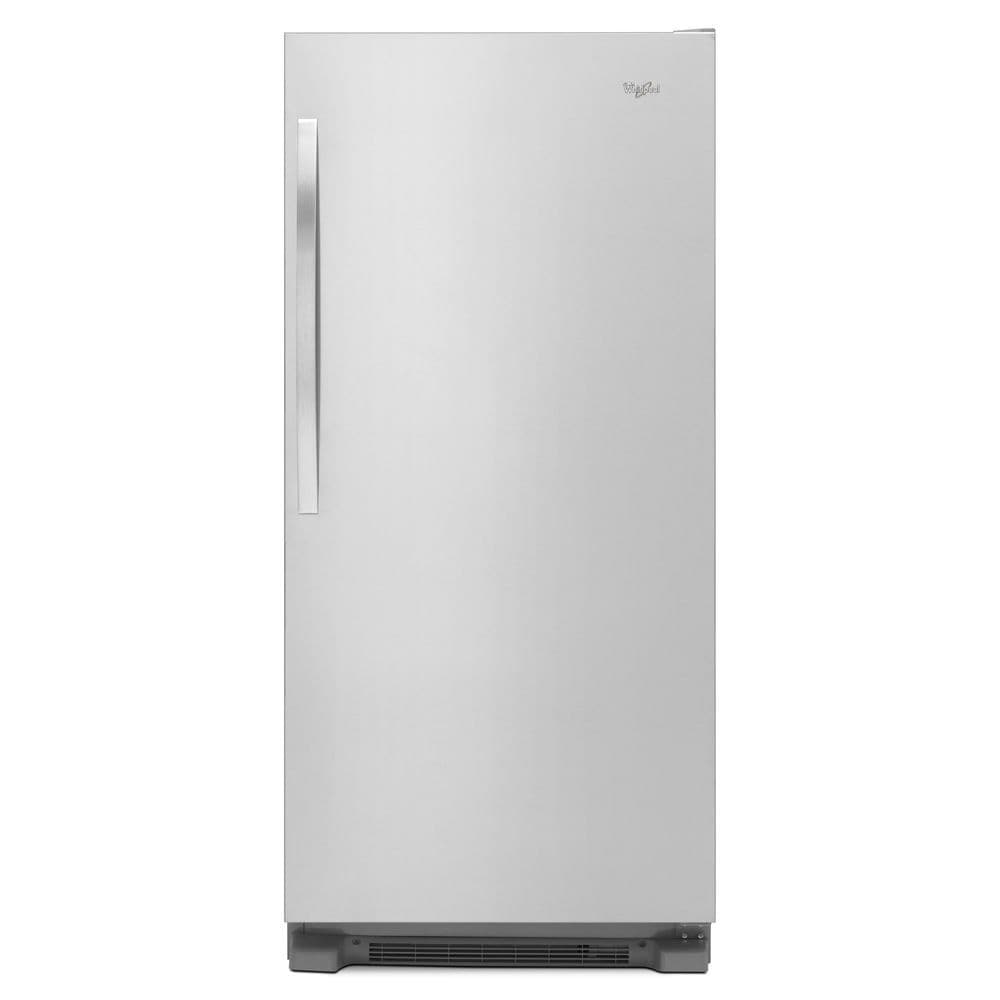 Whirlpool SideKick 17.7-cu ft Freezerless Refrigerator (Monochromatic  Stainless Steel) in the Freezerless Refrigerators department at Lowes.com