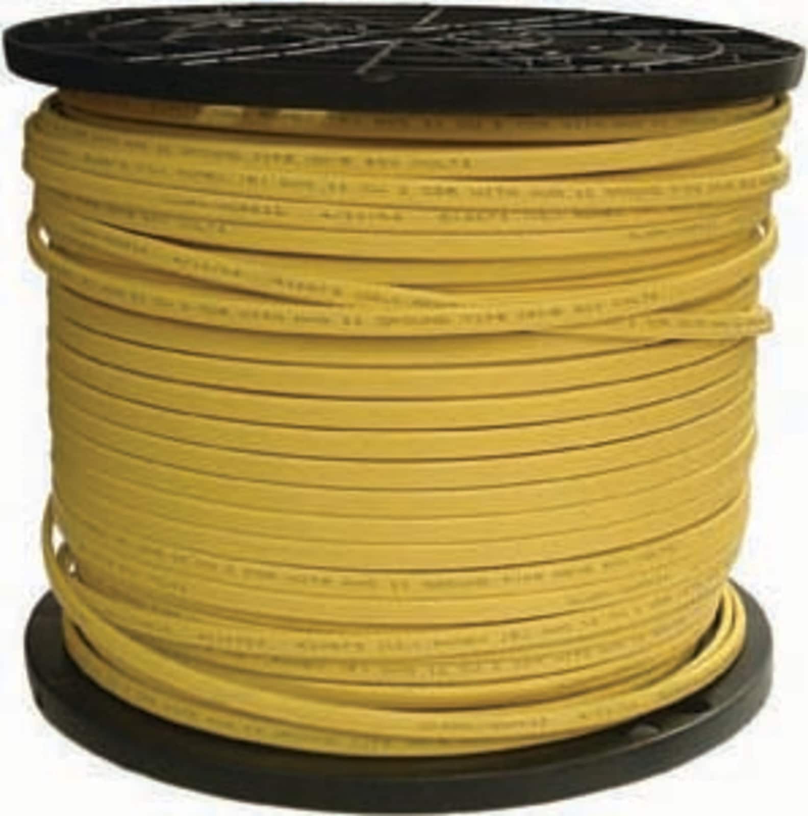 Southwire 28828201 1000-ft 12 / 2 / Romex SIMpull Solid Indoor CU NM-B W/G Individual pack ( By-the-roll )