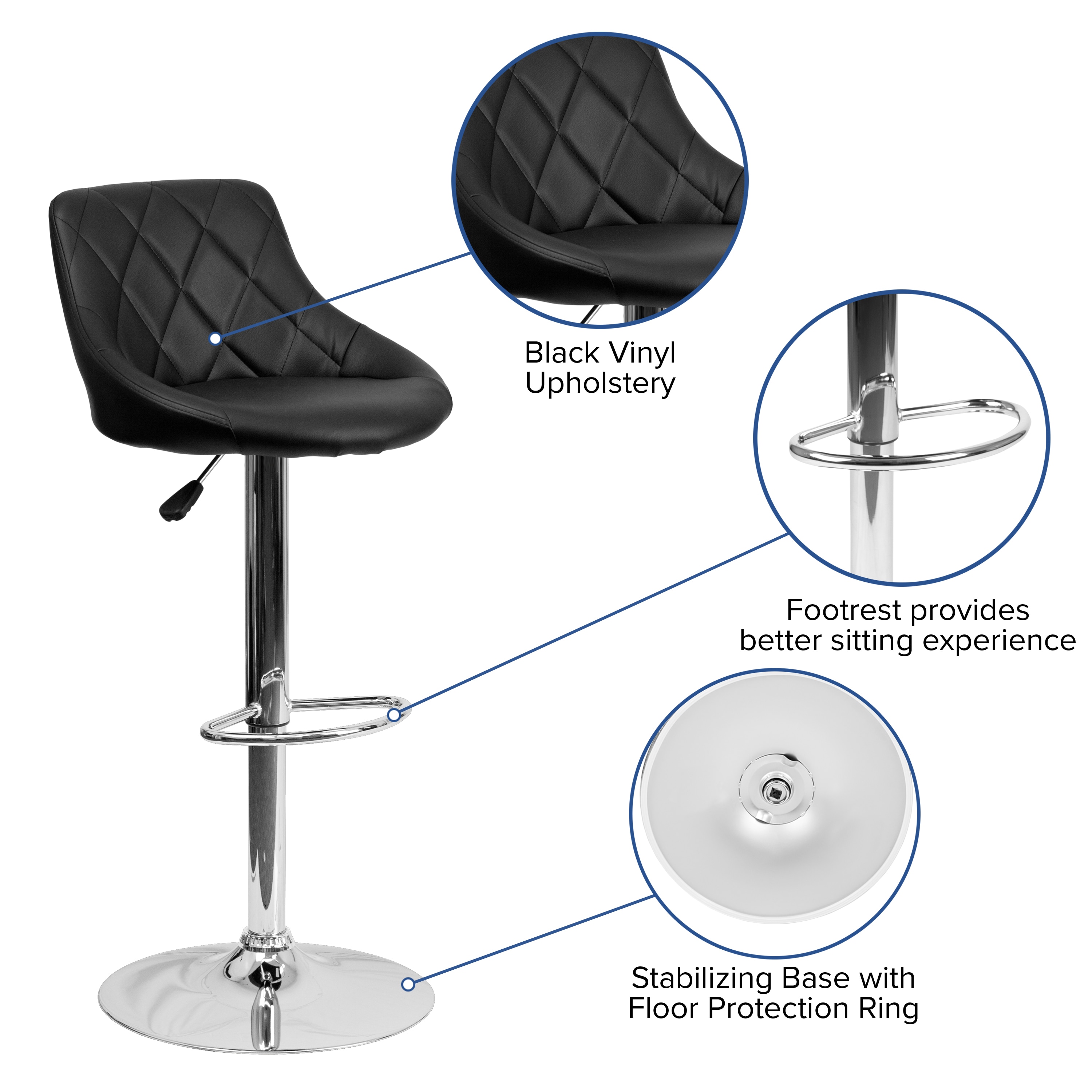 Flash Furniture 847254065641 stools - View #2