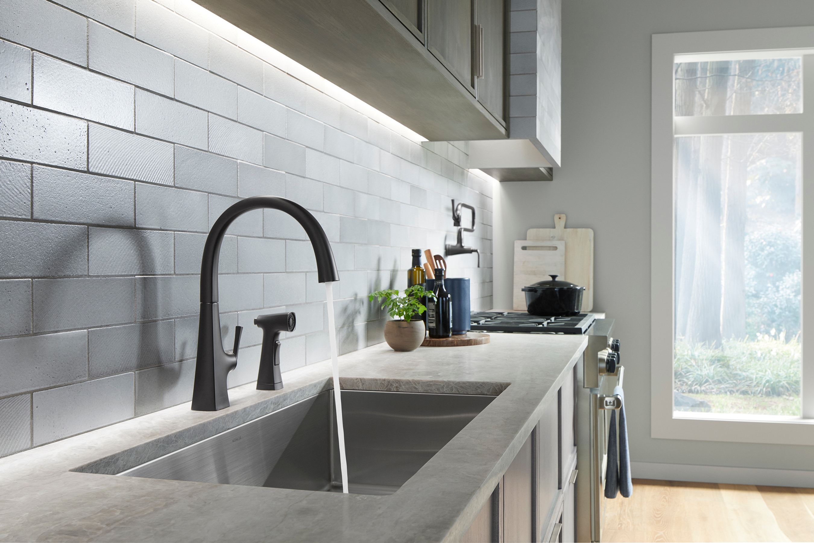 KOHLER K-22064-BL Kitchen-Faucets - View #4
