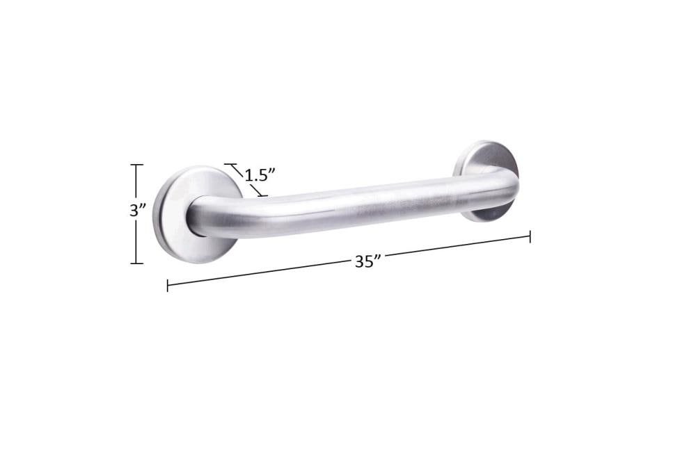 CSI Bathware BAR-SB32-TW-150-PN Grab-Bars - View #3