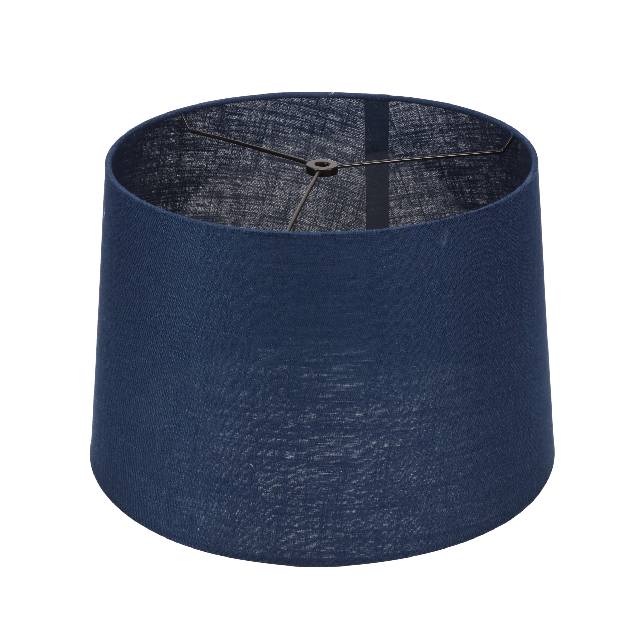 blue large lamp shade