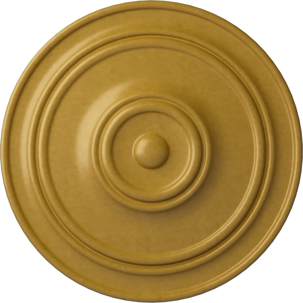 Ekena Millwork CM22CLIGS Classic 21.875-in W x 21.875-in L Iridescent Gold Polyurethane Ceiling Medallion