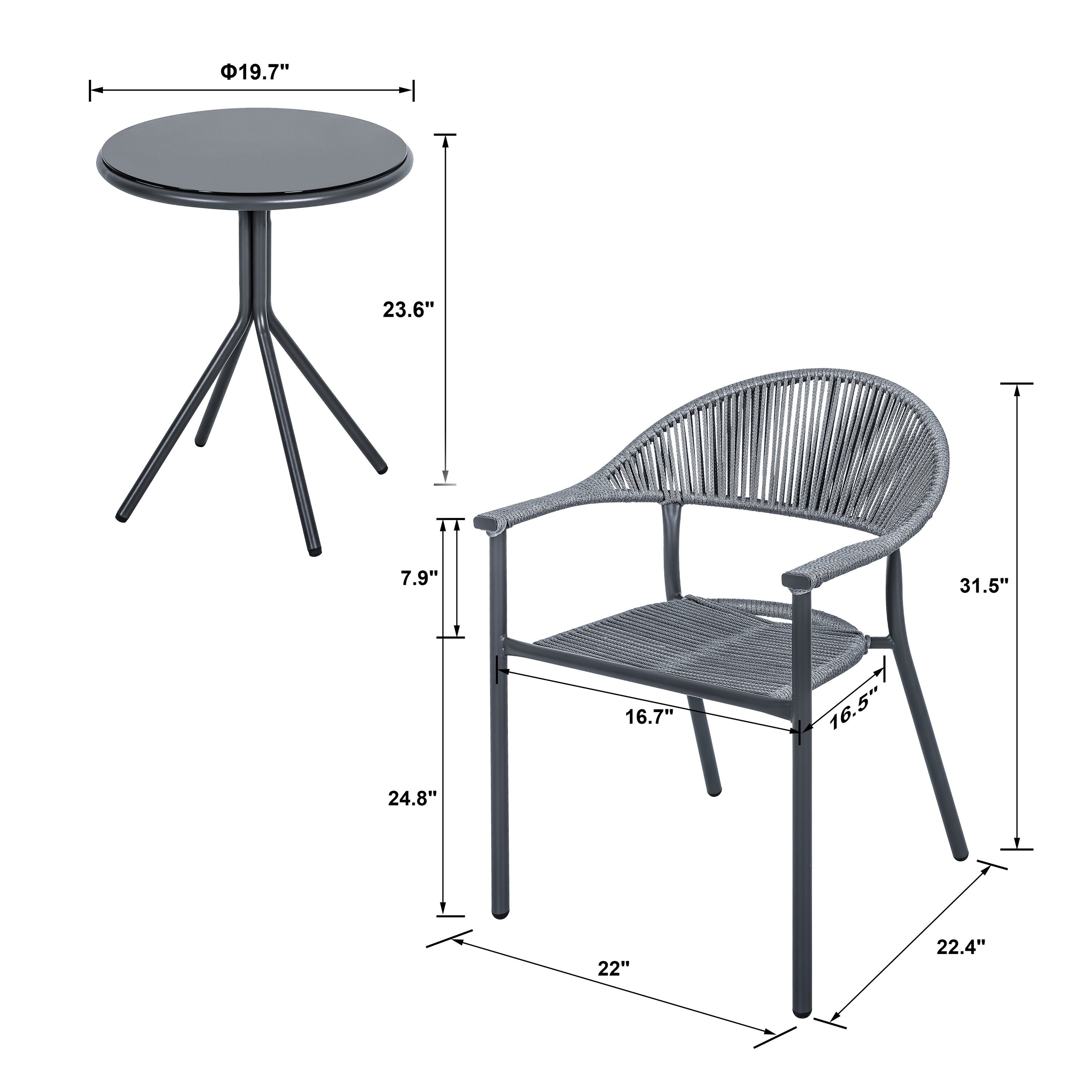 Nuu Garden SWD006-01 Patio-Dining-Sets - View #7