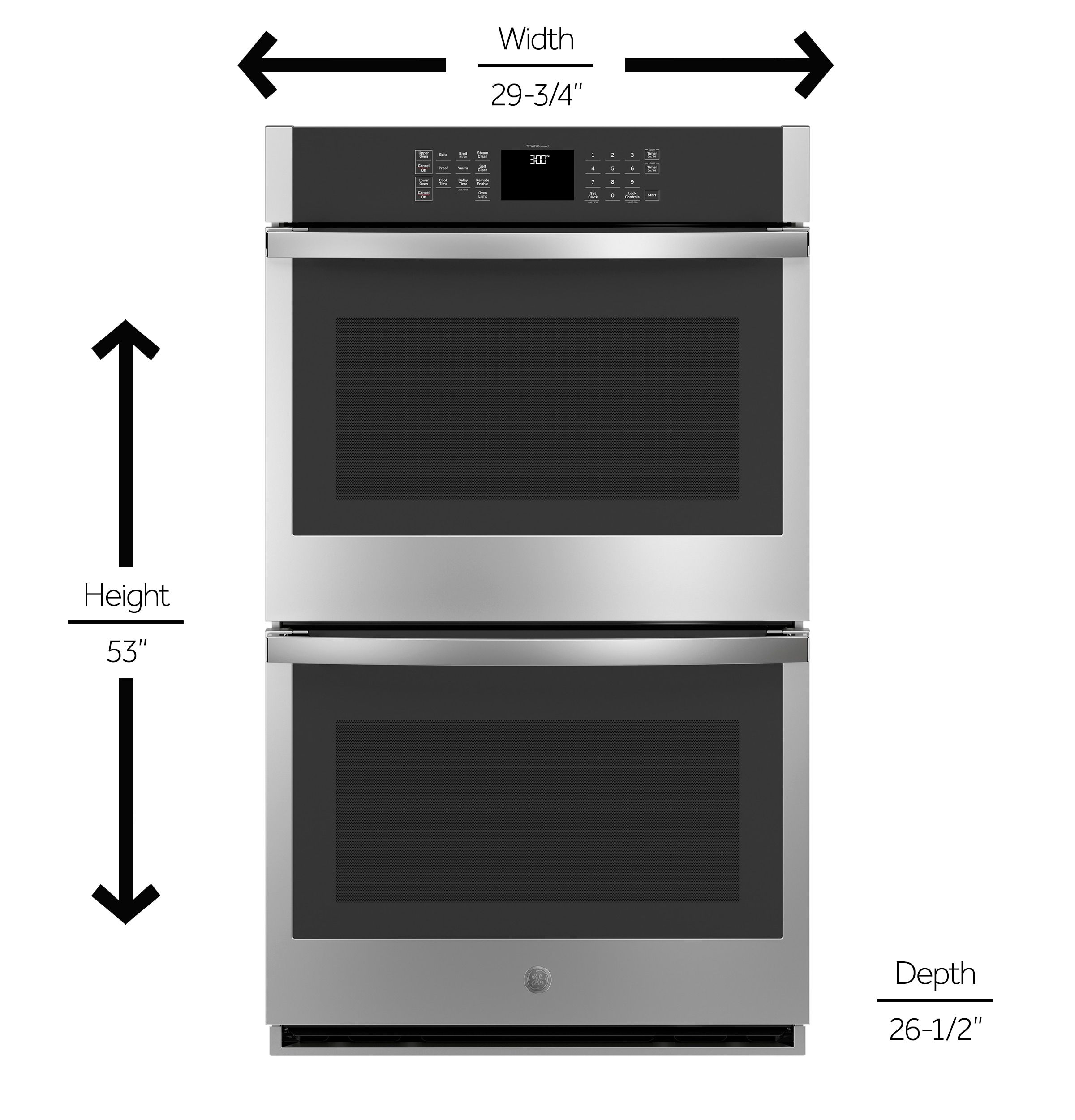 GE JTD3000SNSS Dwall-Elec-Oven - View #15