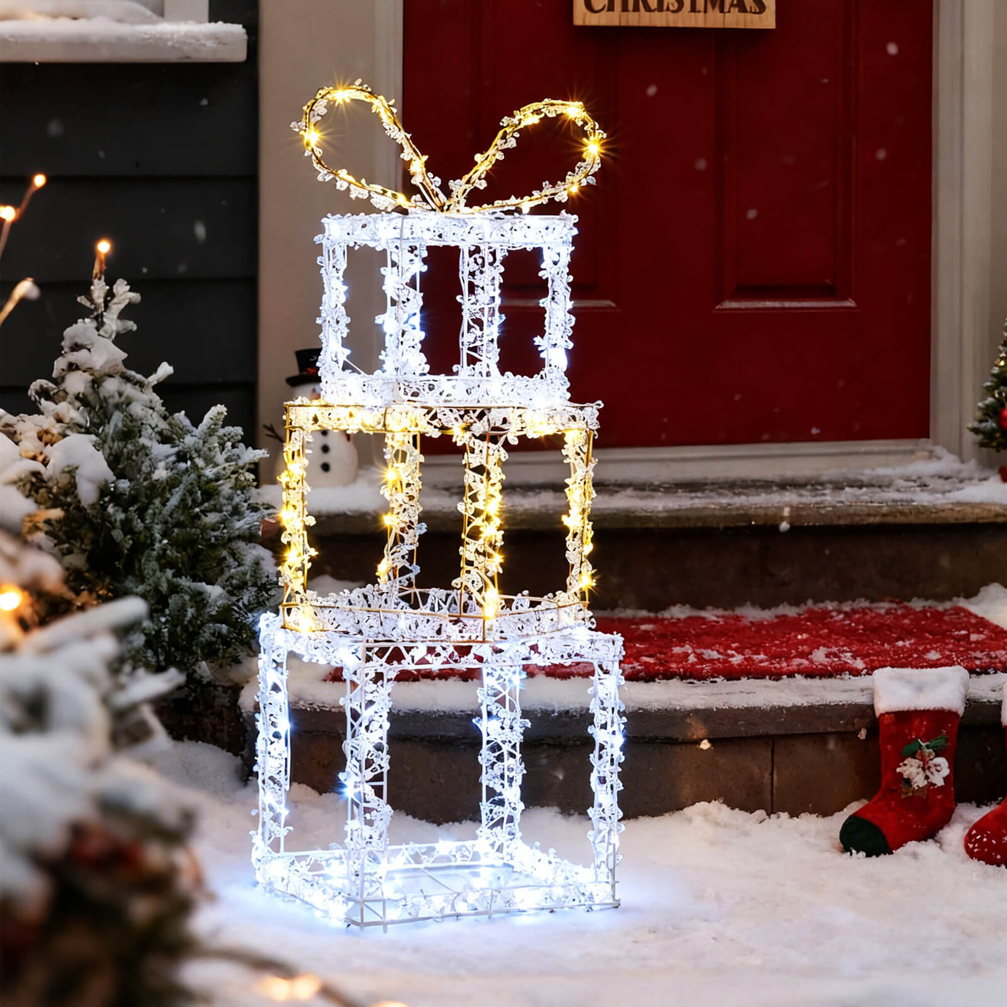 Costway HCST10204 Table-Christmas-Decorations - View #10