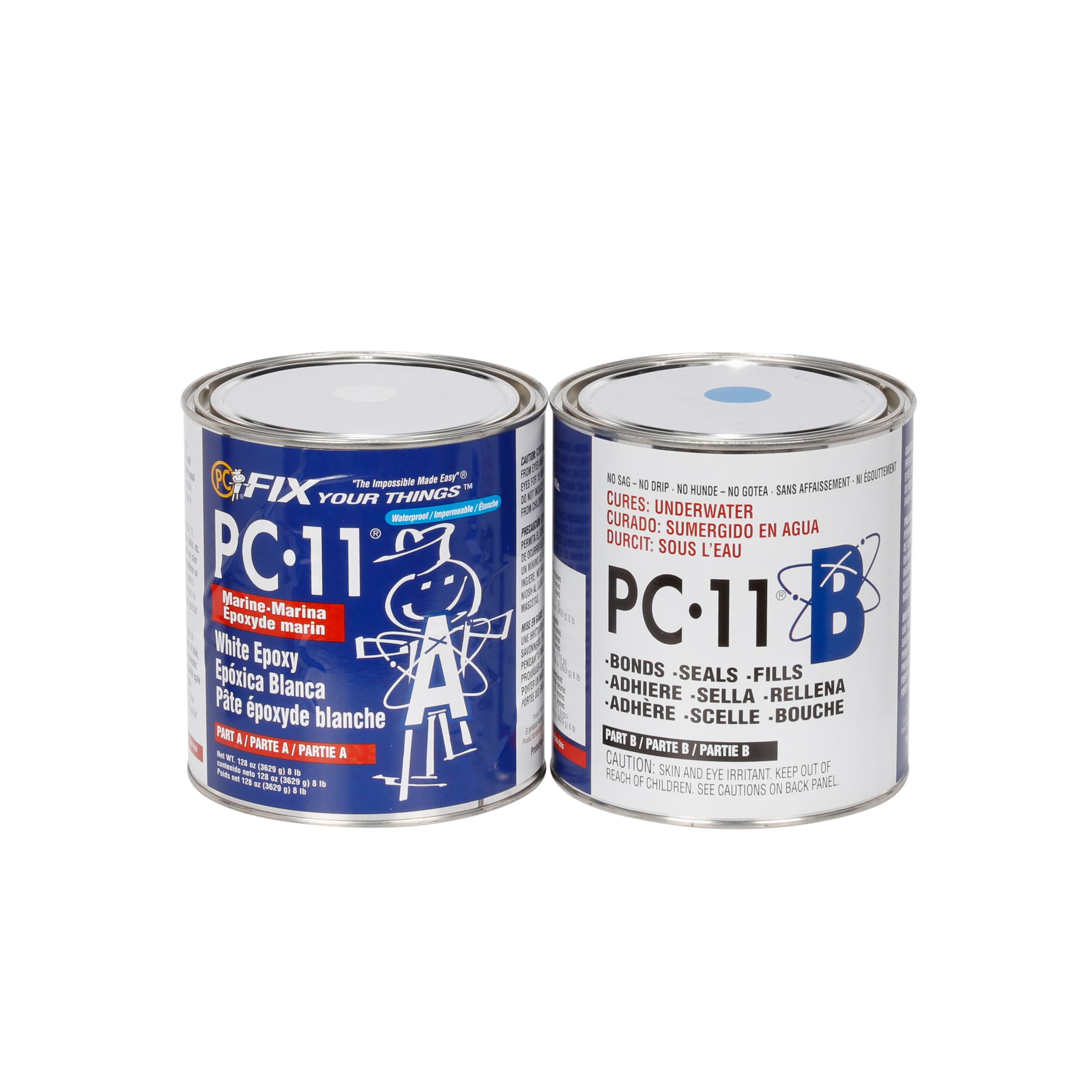 PC Products PC-11 1 lbs. Paste Epoxy, 2-Pack