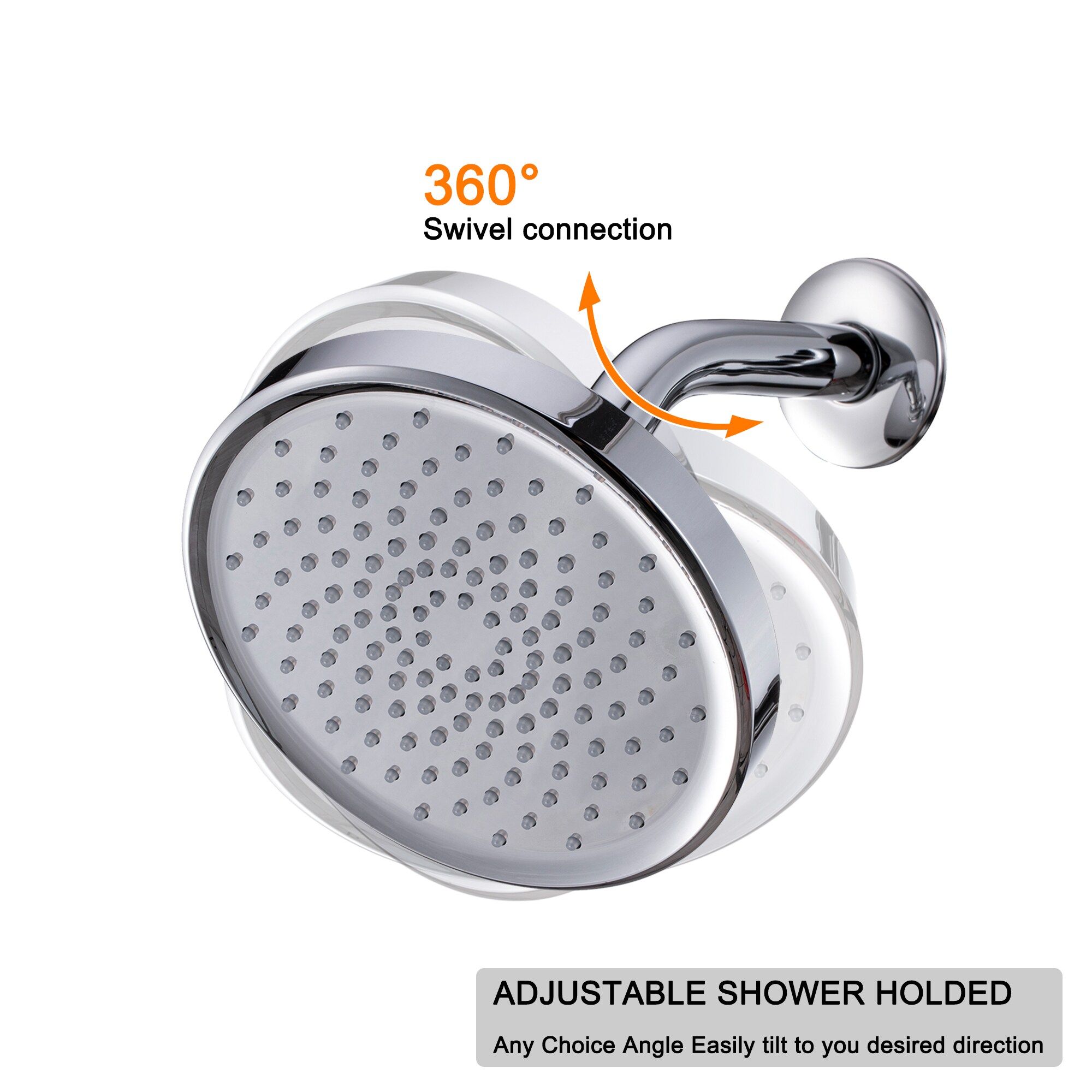 Clihome TWHSB015-5BN Fixed-Showerhead - View #5