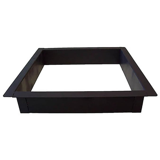 Square Steel Fire Pit Insert, 30 Inch Fire Pit Insert Square