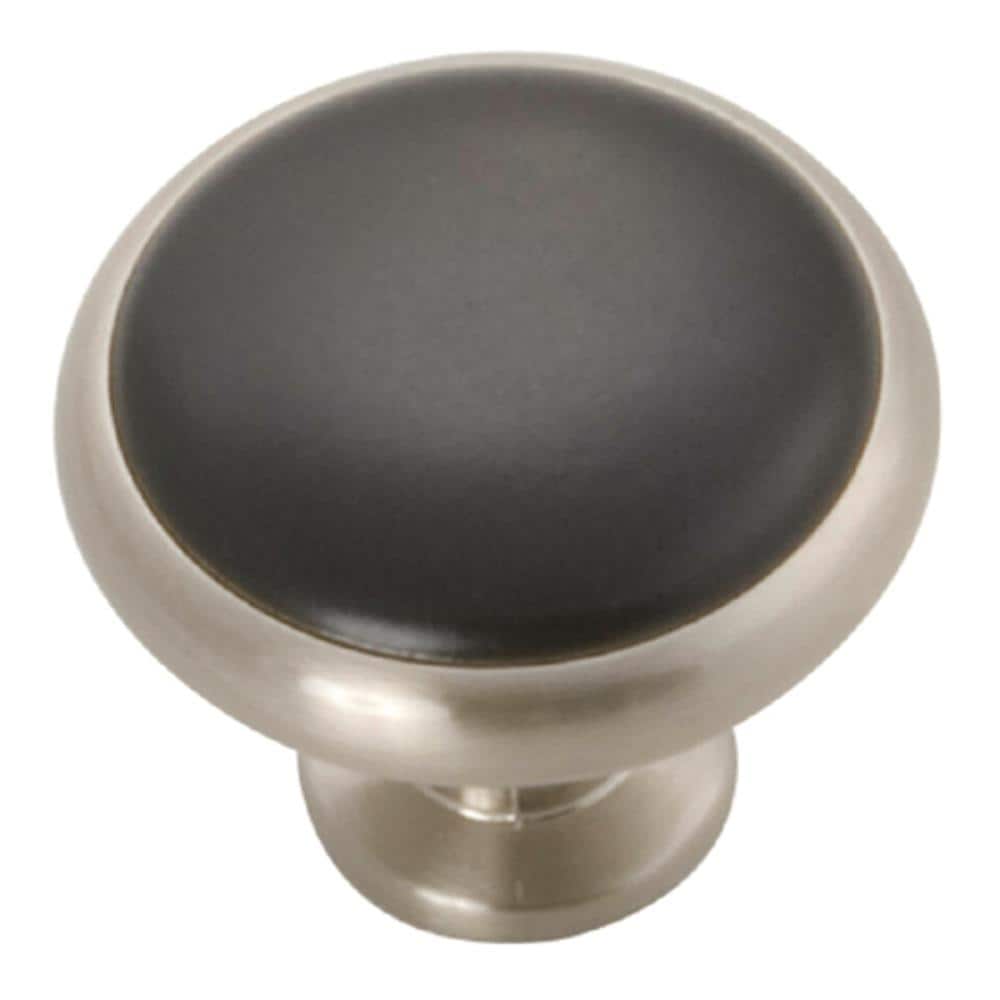 Weathered Black & Silver Multi Ring Decorative Cabinet Knob - Magical Beans  Home